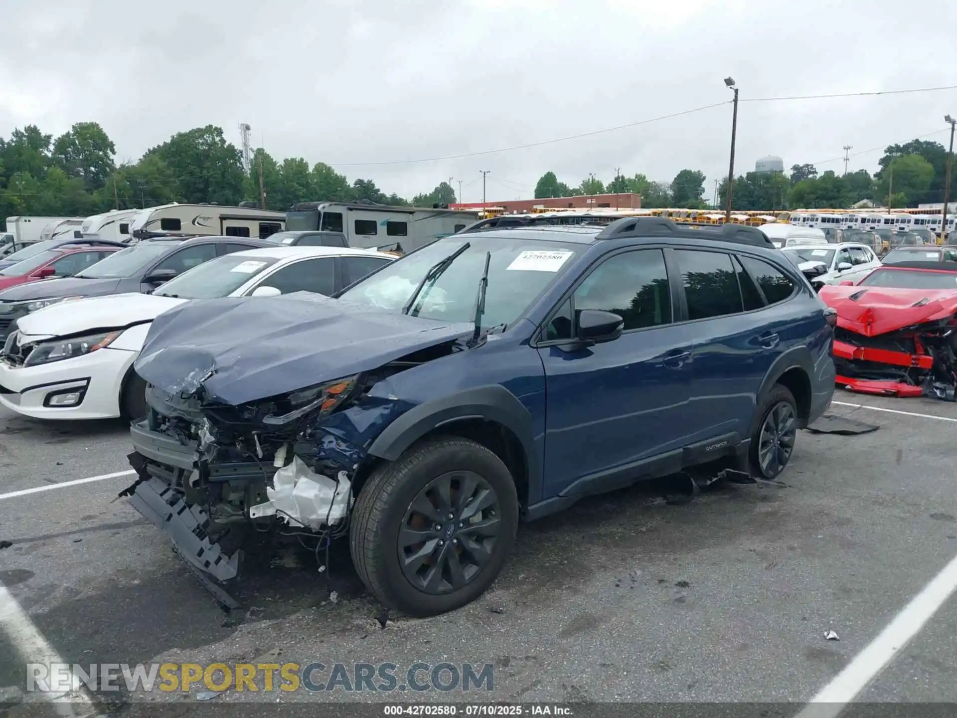 2 Photograph of a damaged car 4S4BTALC4P3214828 SUBARU OUTBACK 2023