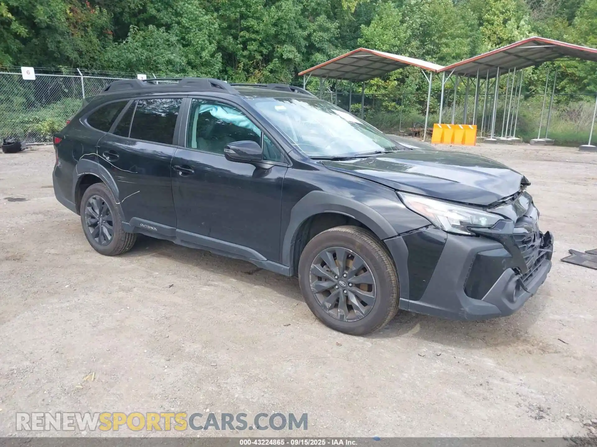 1 Photograph of a damaged car 4S4BTALC5P3109375 SUBARU OUTBACK 2023