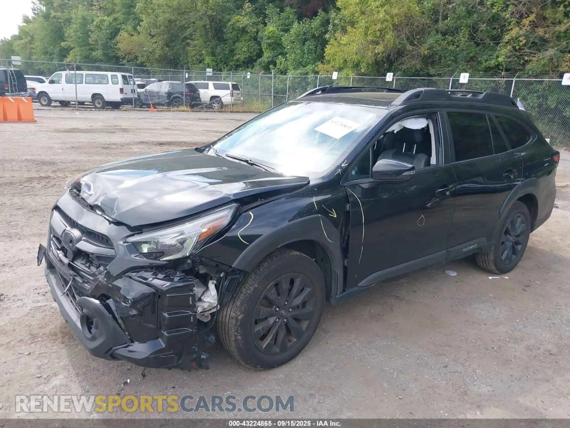 2 Photograph of a damaged car 4S4BTALC5P3109375 SUBARU OUTBACK 2023