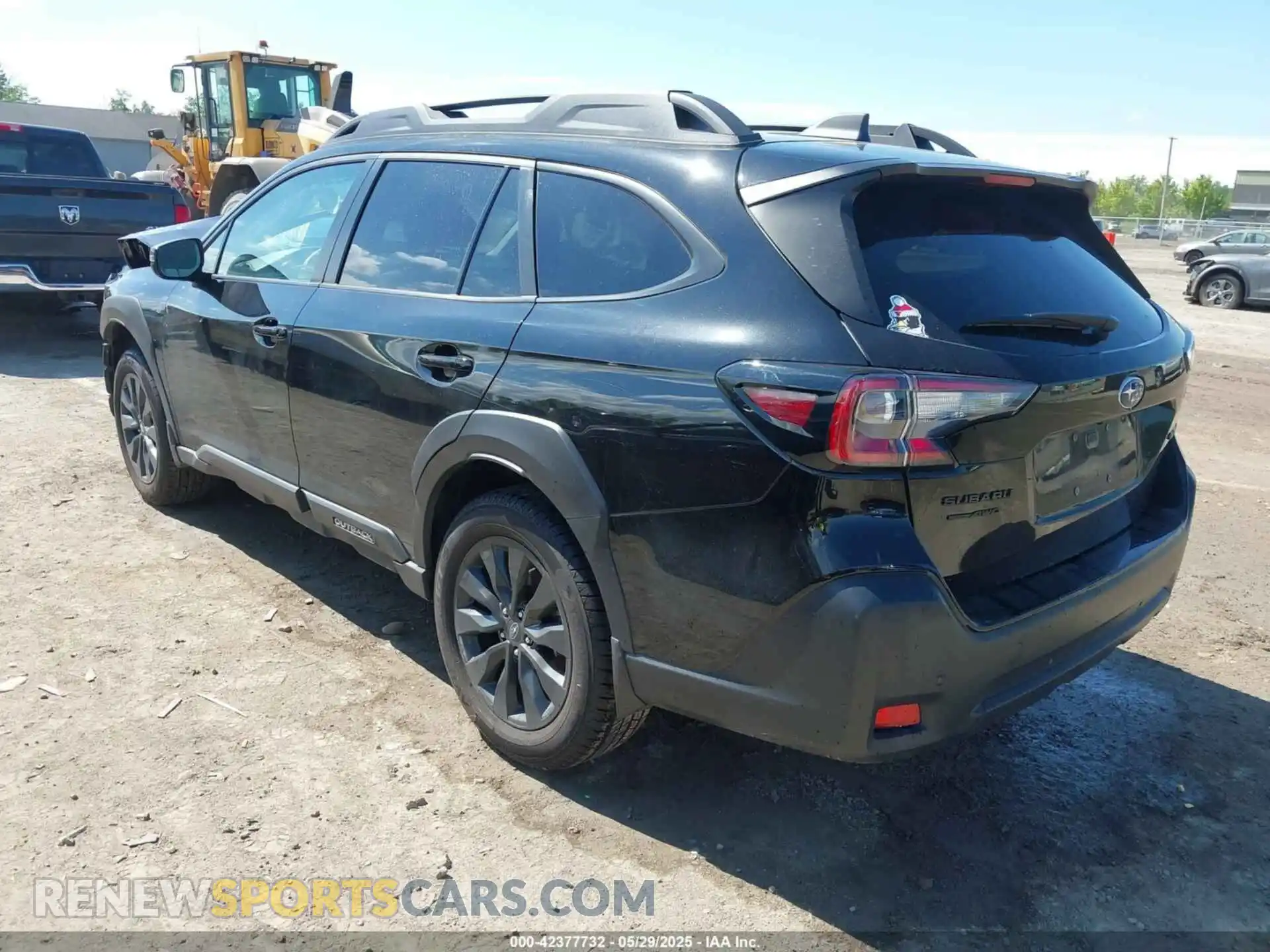 3 Photograph of a damaged car 4S4BTALC5P3193942 SUBARU OUTBACK 2023