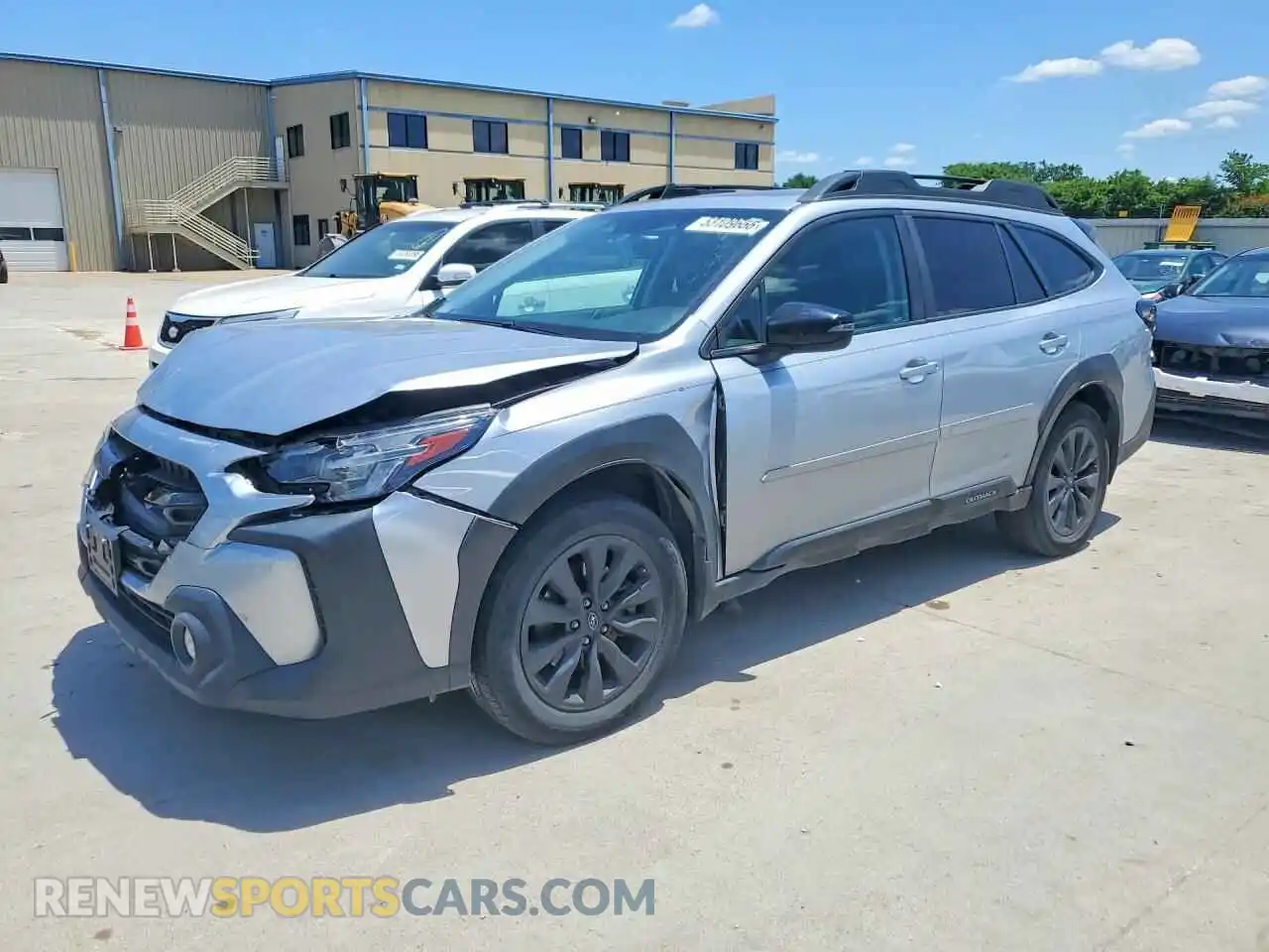 1 Photograph of a damaged car 4S4BTALC6P3182741 SUBARU OUTBACK 2023