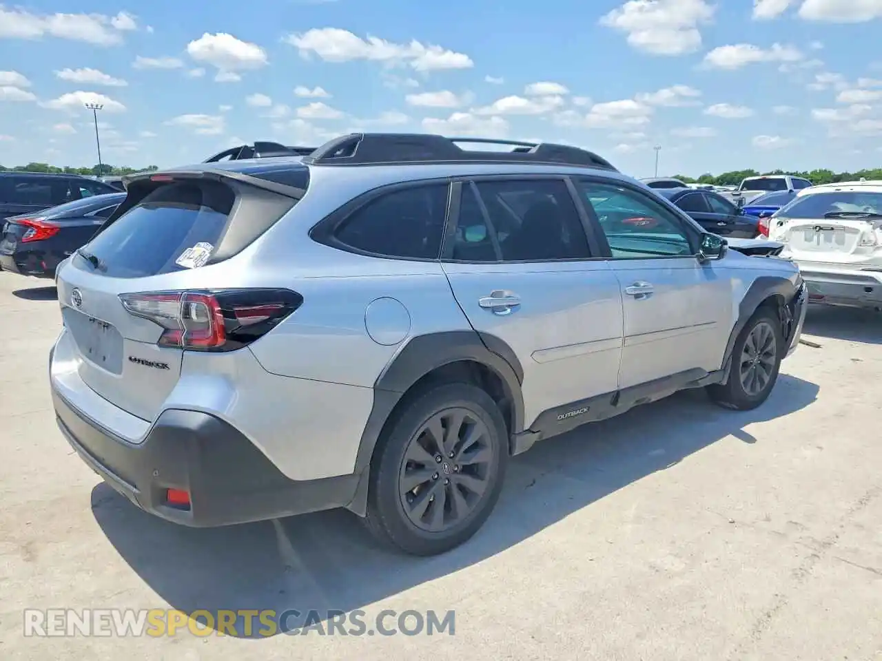 3 Photograph of a damaged car 4S4BTALC6P3182741 SUBARU OUTBACK 2023