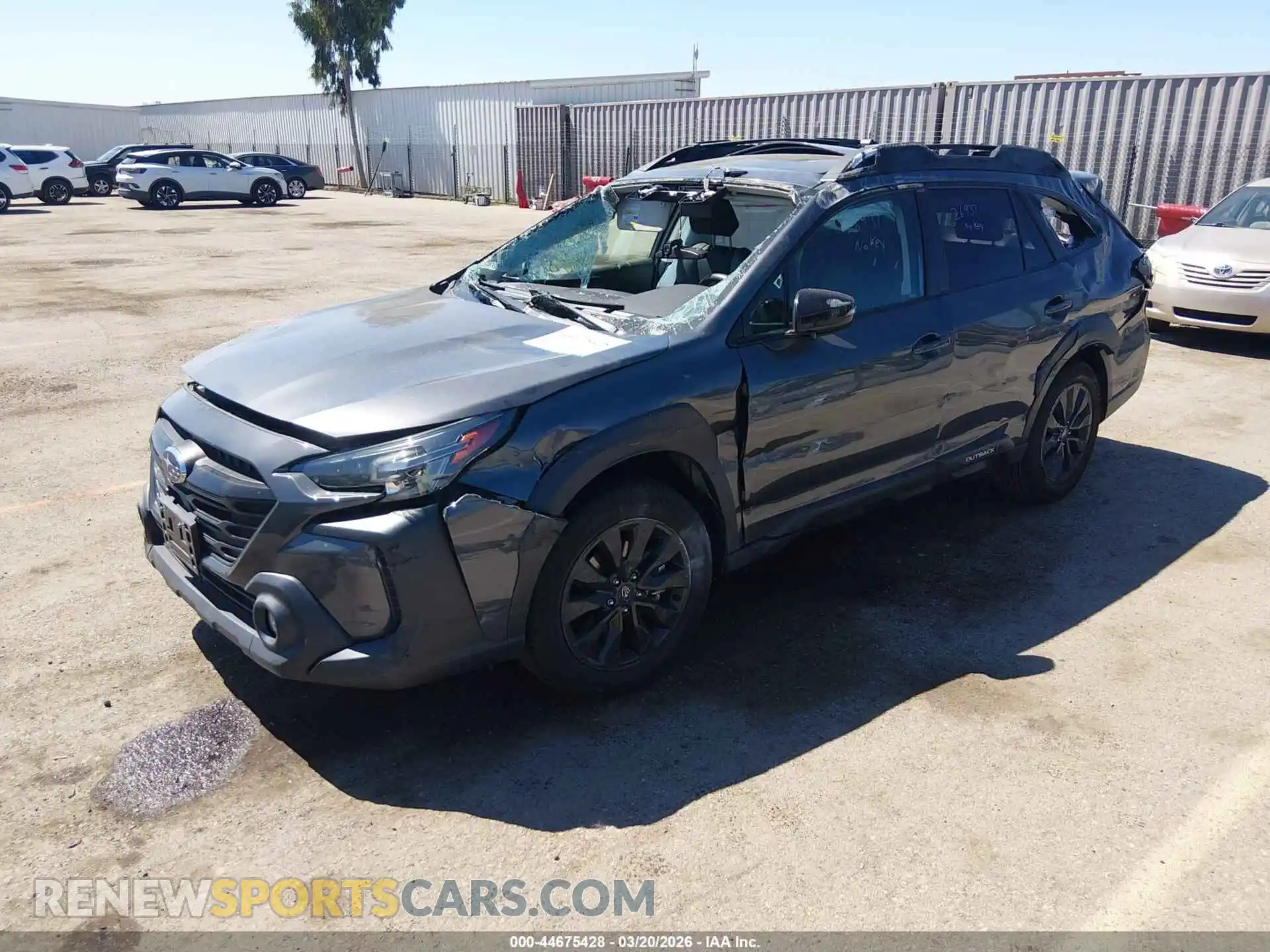 2 Photograph of a damaged car 4S4BTALC6P3194095 SUBARU OUTBACK 2023