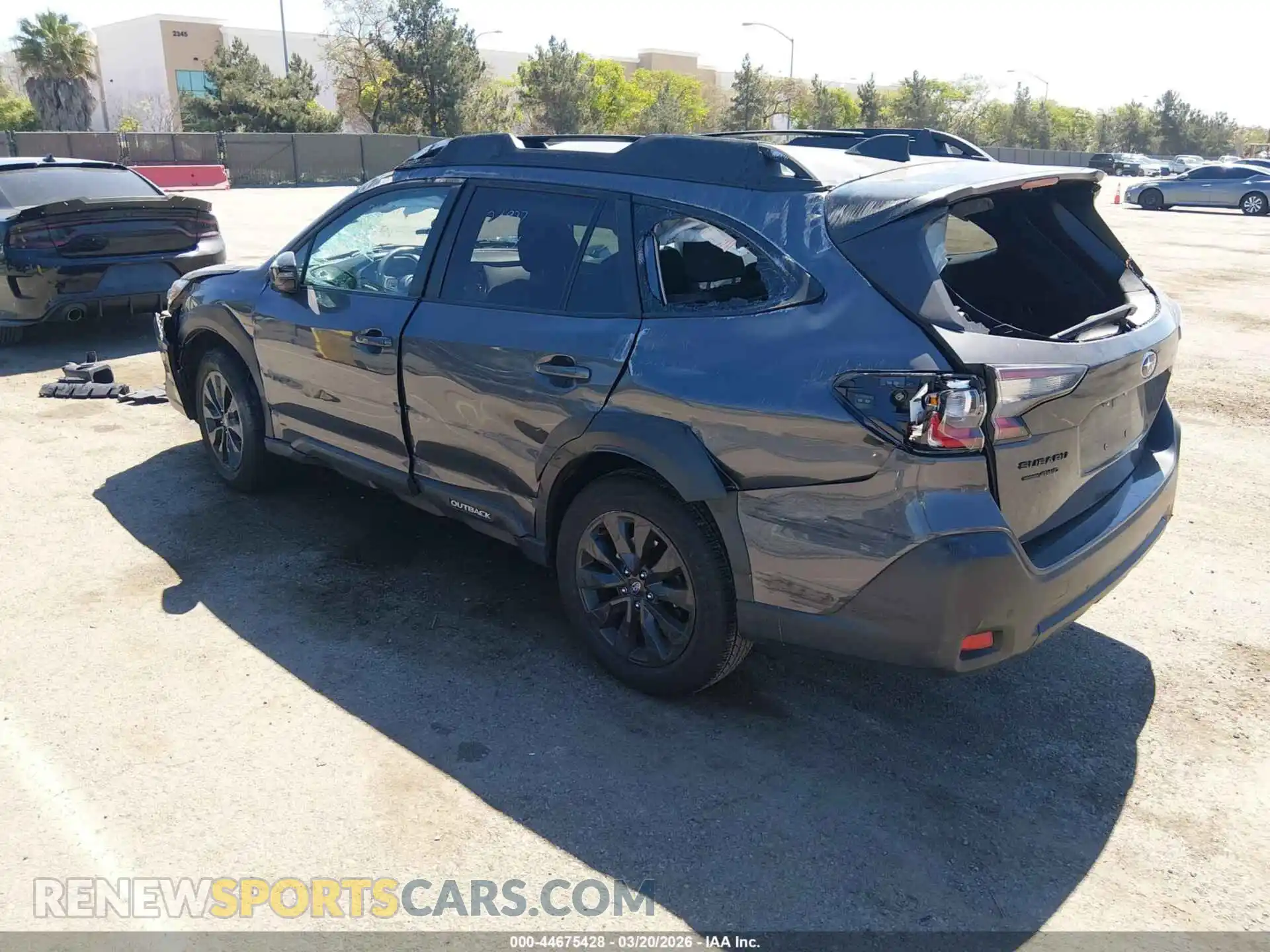 3 Photograph of a damaged car 4S4BTALC6P3194095 SUBARU OUTBACK 2023