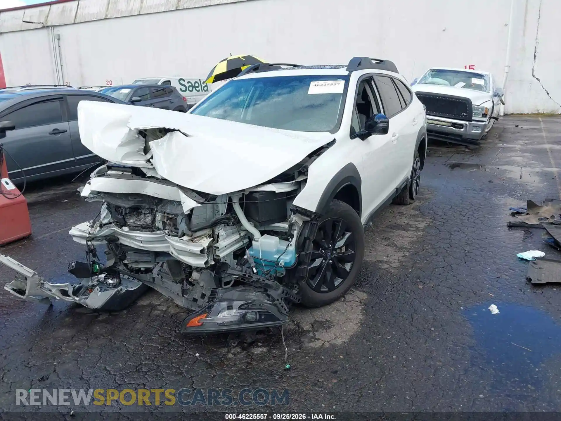 2 Photograph of a damaged car 4S4BTALC7P3143088 SUBARU OUTBACK 2023