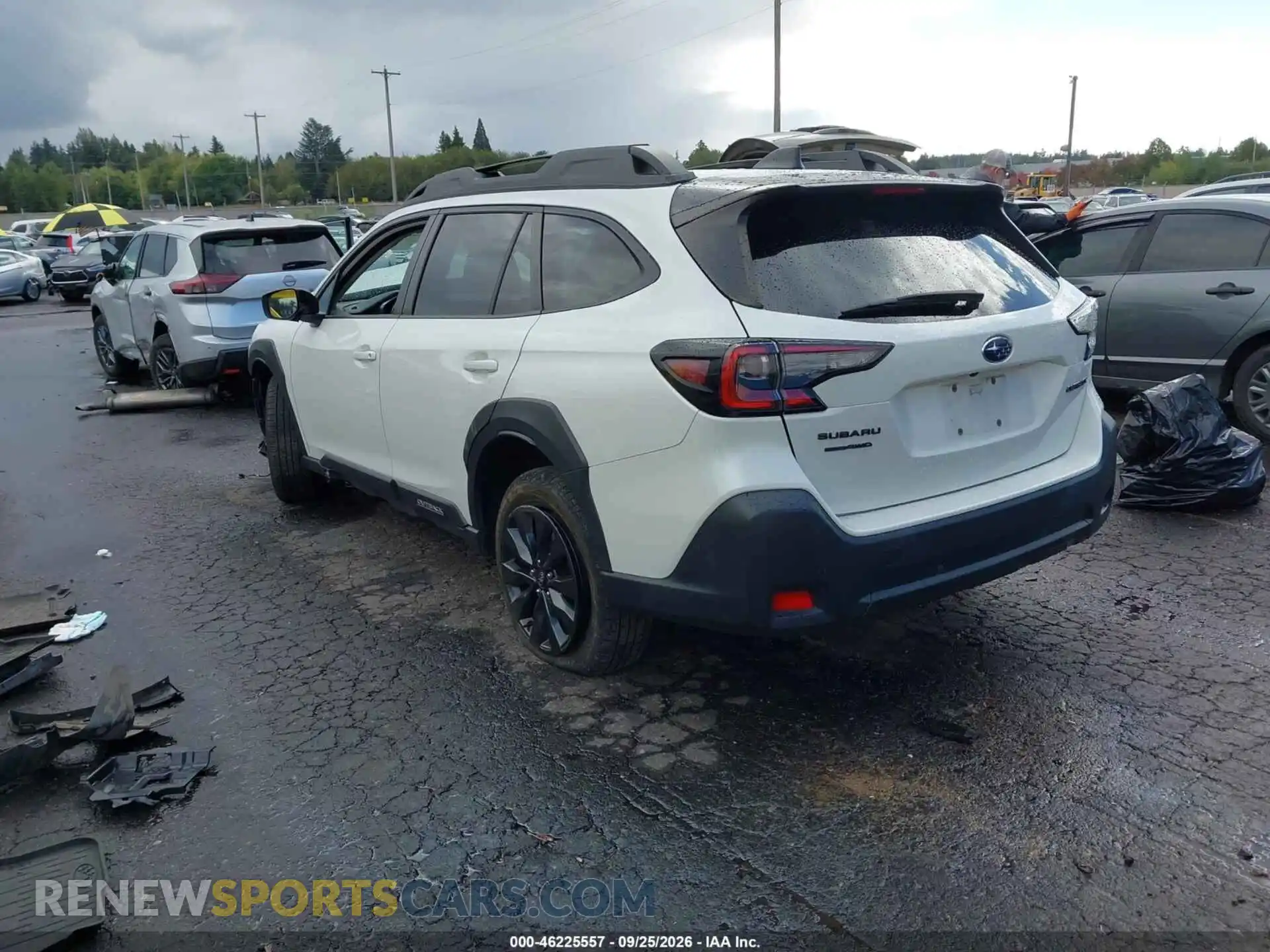 3 Photograph of a damaged car 4S4BTALC7P3143088 SUBARU OUTBACK 2023