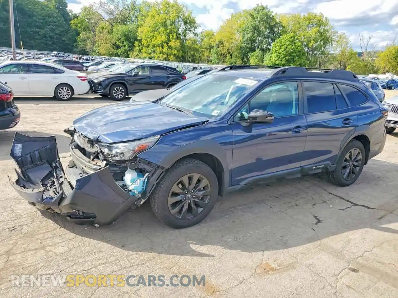1 Photograph of a damaged car 4S4BTALCXP3145661 SUBARU OUTBACK 2023