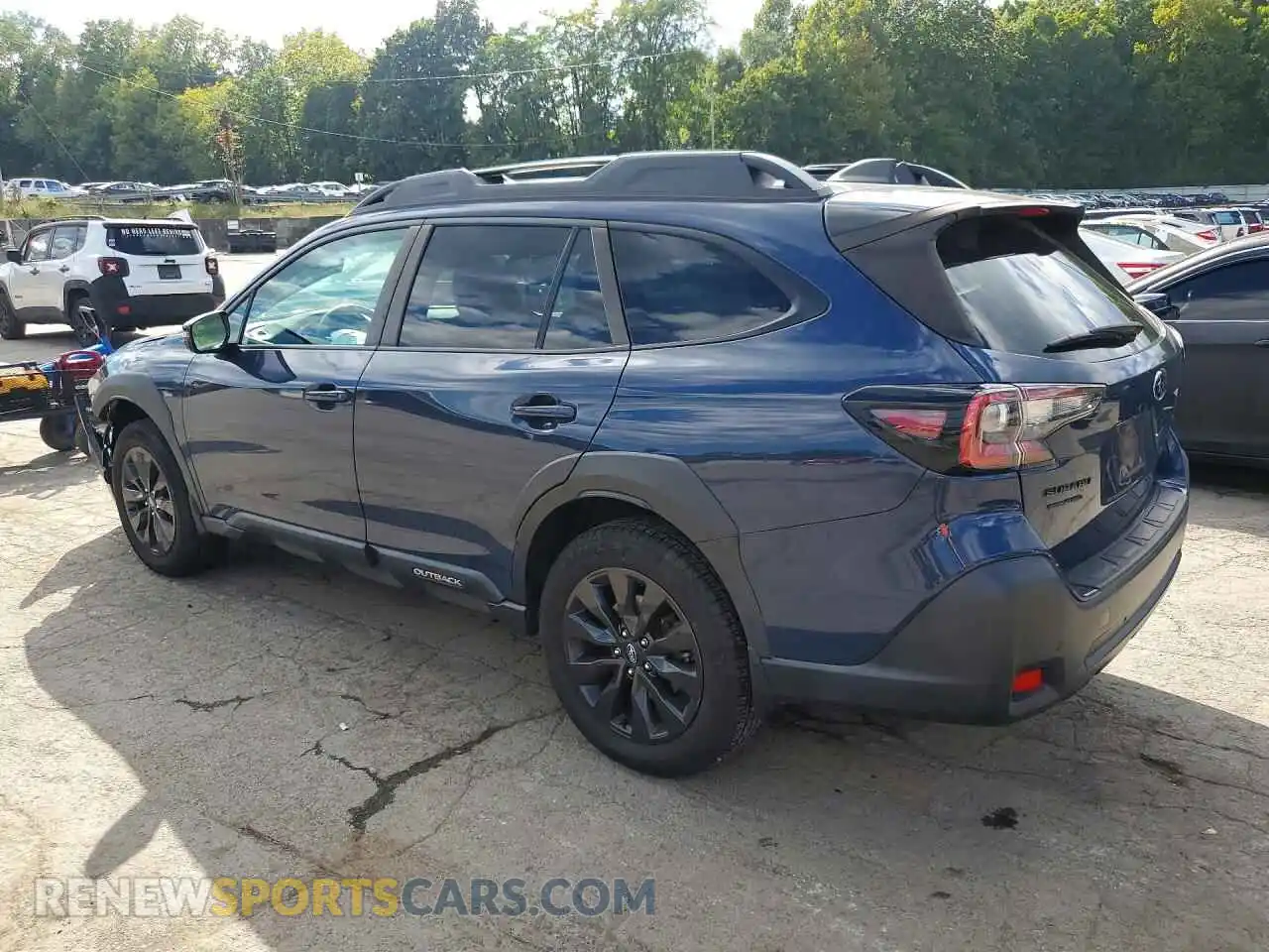 2 Photograph of a damaged car 4S4BTALCXP3145661 SUBARU OUTBACK 2023