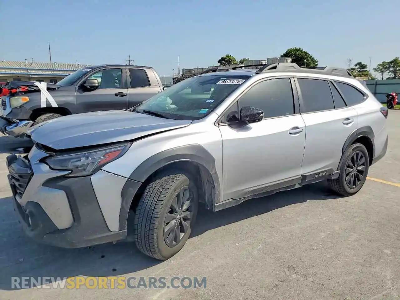 1 Photograph of a damaged car 4S4BTALCXP3184413 SUBARU OUTBACK 2023