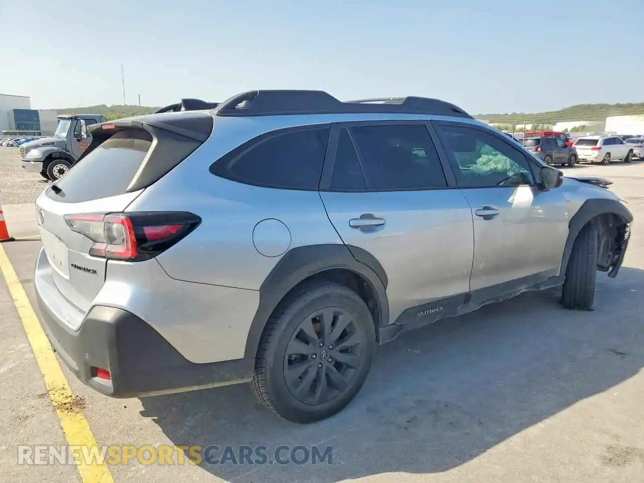 3 Photograph of a damaged car 4S4BTALCXP3184413 SUBARU OUTBACK 2023