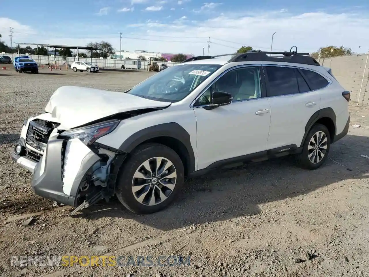 1 fotografías del automóvil dañado 4S4BTAMC1P3126608 SUBARU OUTBACK 2023