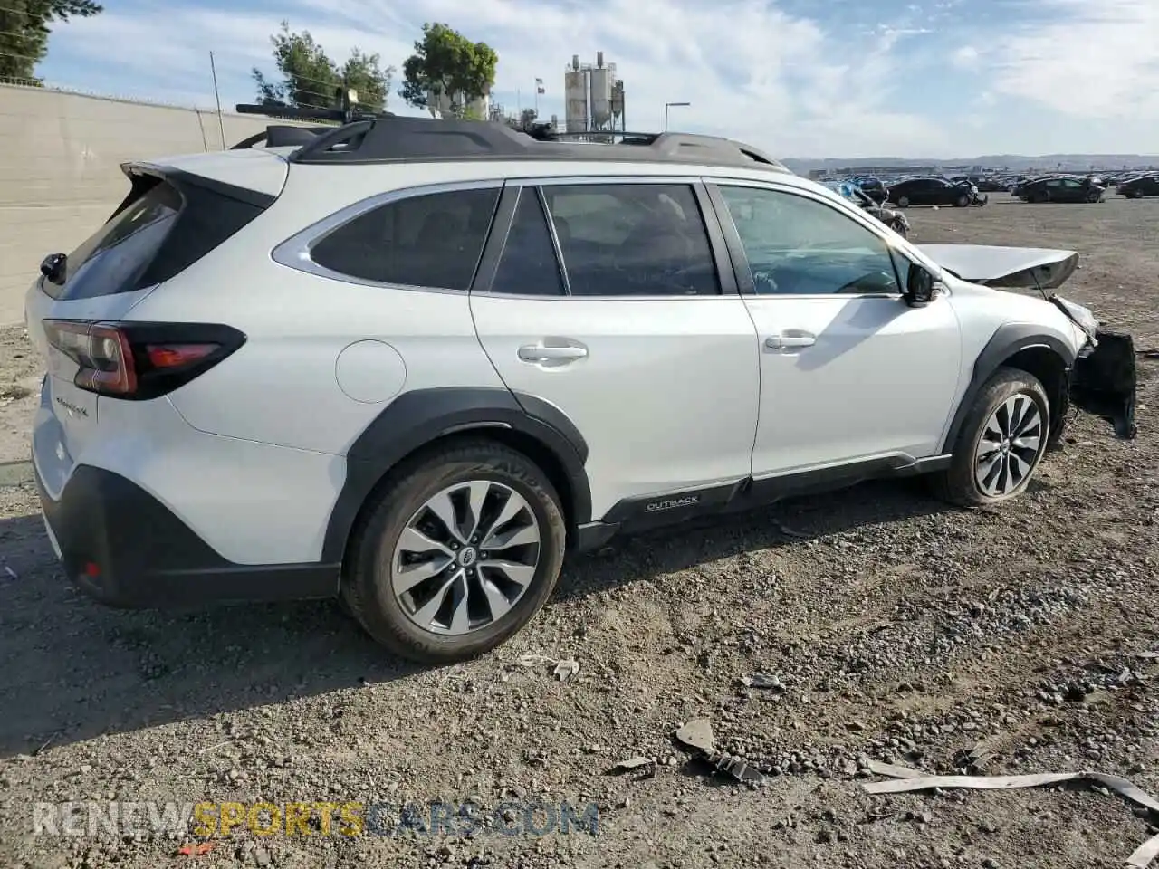 3 fotografías del automóvil dañado 4S4BTAMC1P3126608 SUBARU OUTBACK 2023