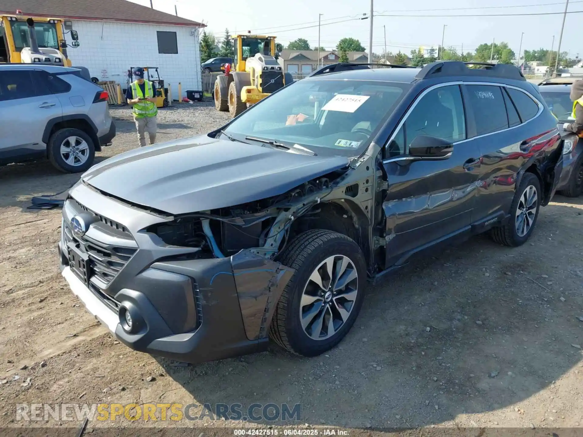 2 Photograph of a damaged car 4S4BTAMC3P3145855 SUBARU OUTBACK 2023