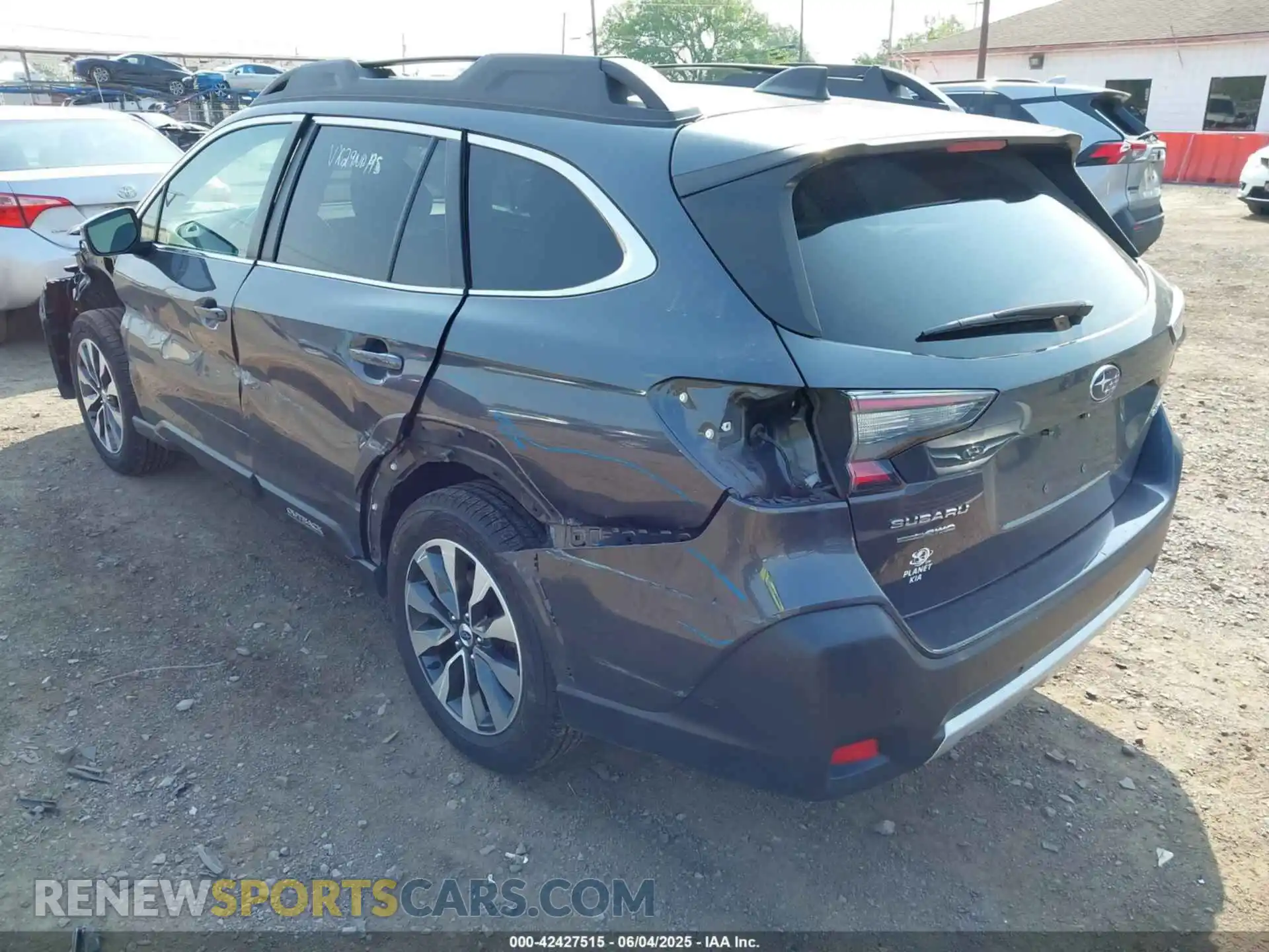3 Photograph of a damaged car 4S4BTAMC3P3145855 SUBARU OUTBACK 2023