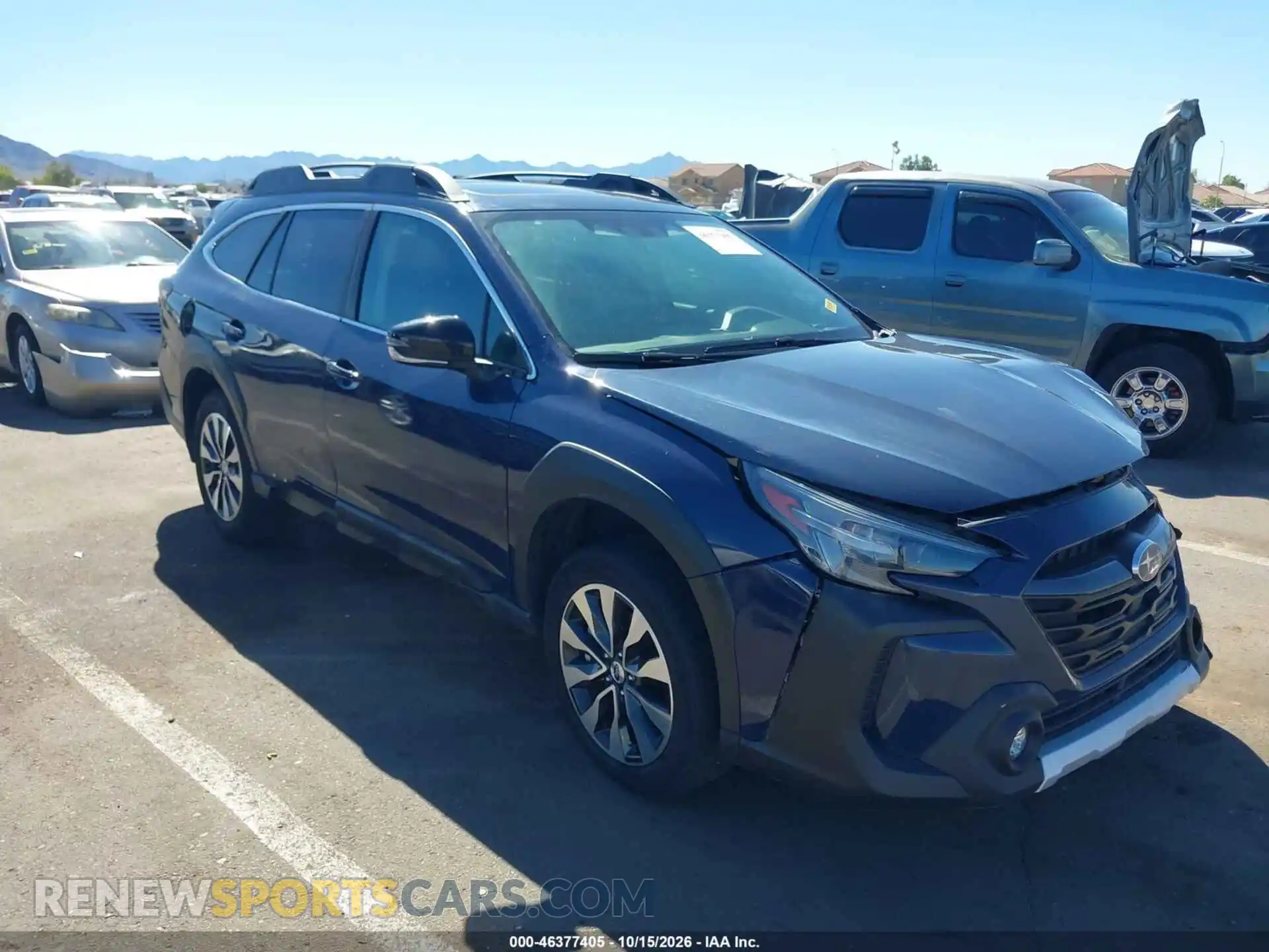1 Photograph of a damaged car 4S4BTANC0P3130650 SUBARU OUTBACK 2023