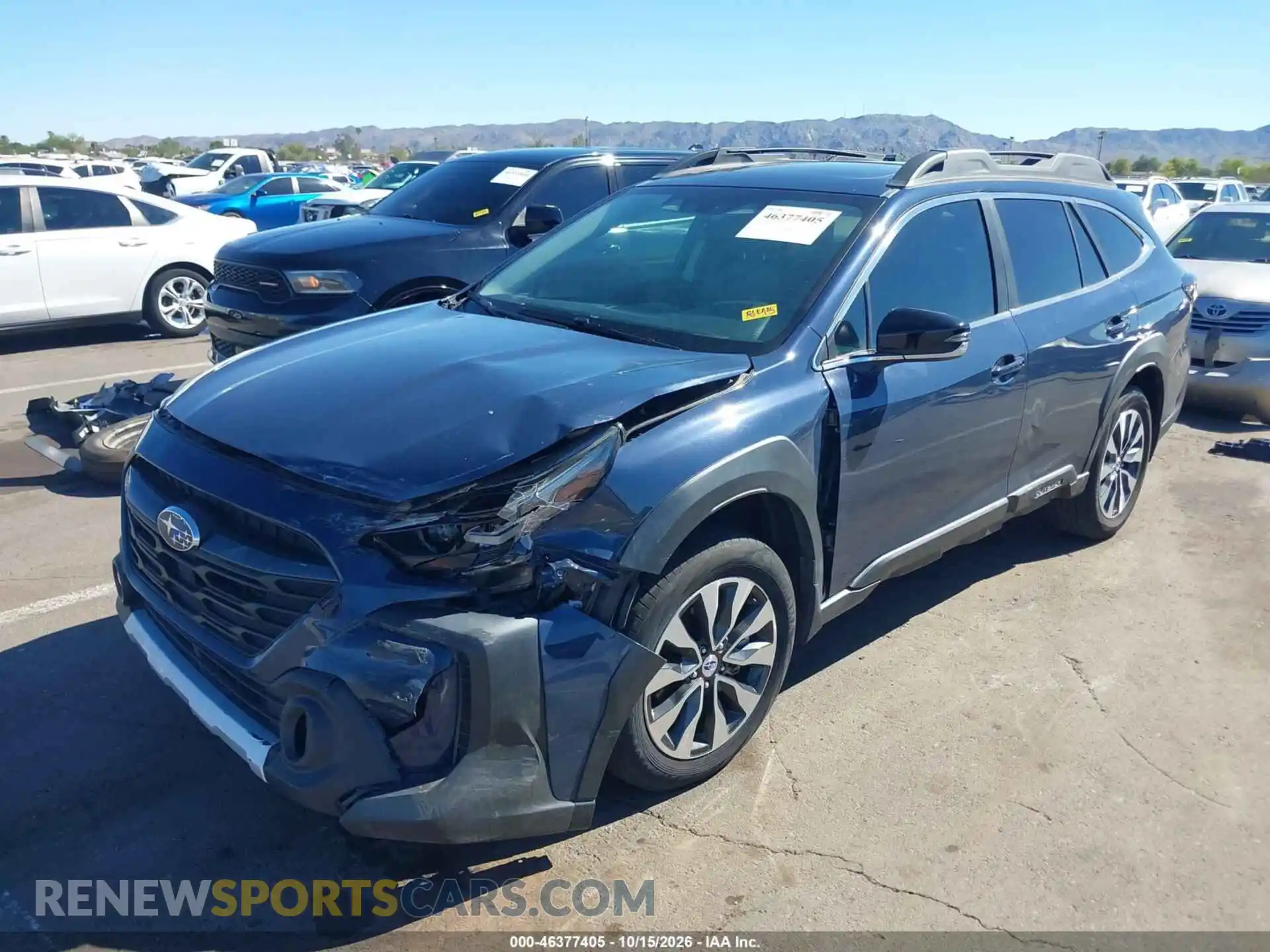 2 Photograph of a damaged car 4S4BTANC0P3130650 SUBARU OUTBACK 2023
