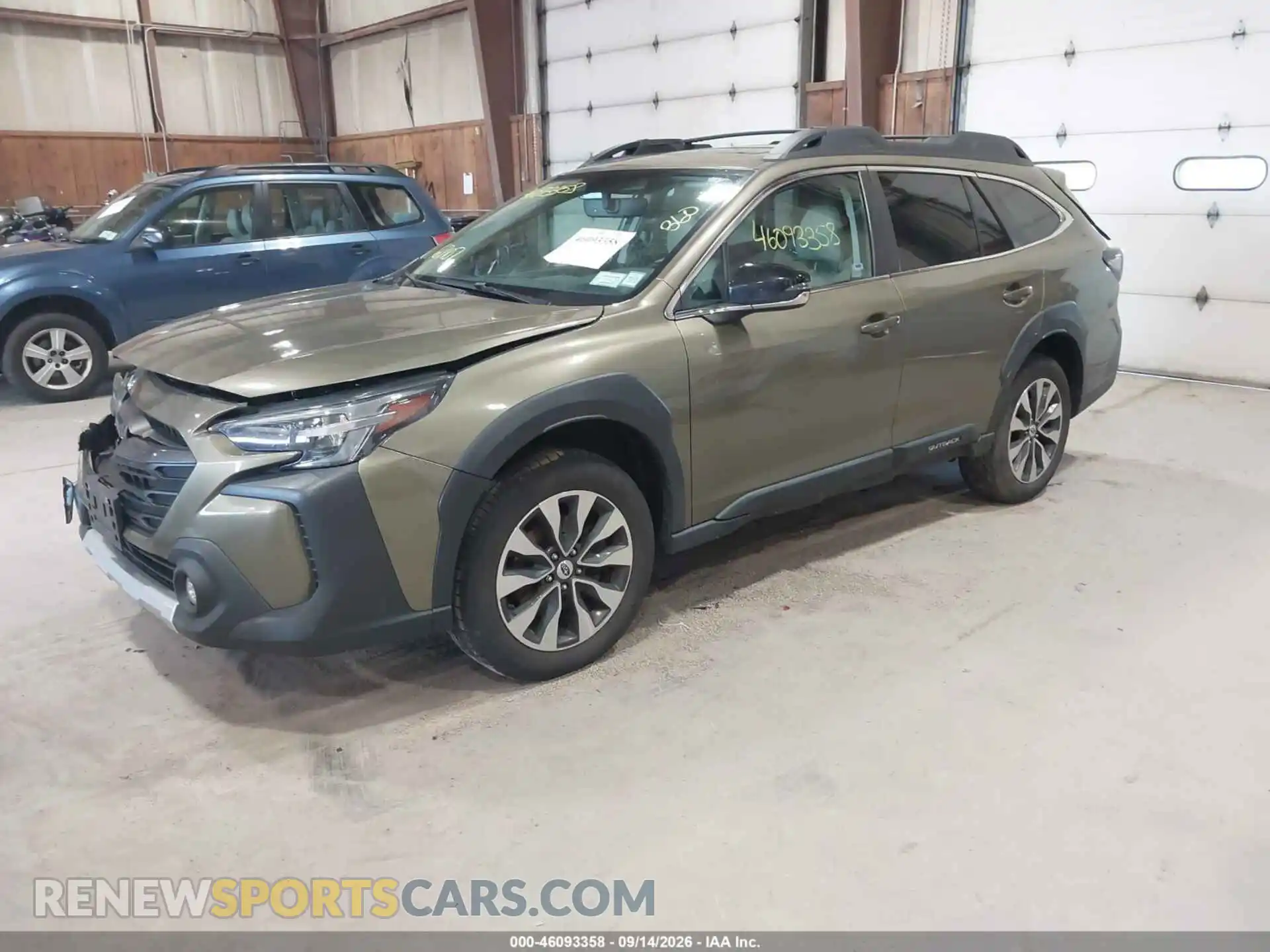 2 Фотография поврежденного автомобиля 4S4BTANC1P3163494 SUBARU OUTBACK 2023