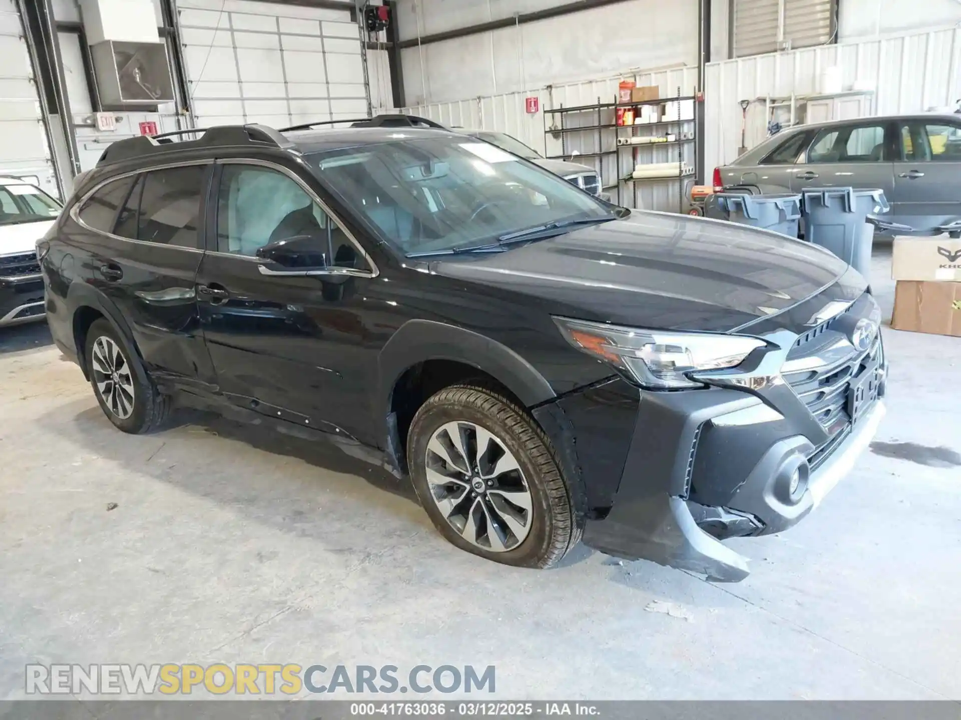 1 Photograph of a damaged car 4S4BTANC2P3139768 SUBARU OUTBACK 2023