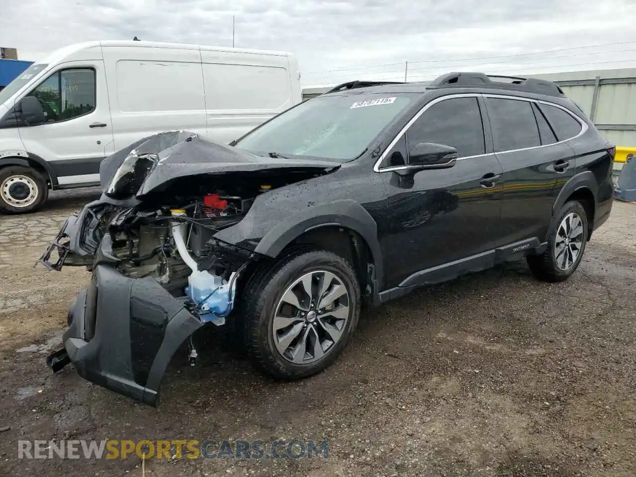 1 Photograph of a damaged car 4S4BTANC2P3143898 SUBARU OUTBACK 2023