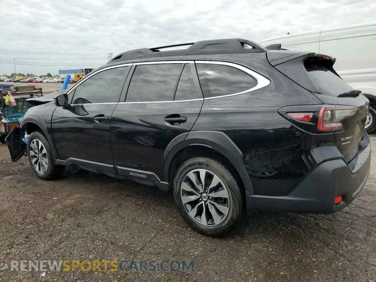 2 Photograph of a damaged car 4S4BTANC2P3143898 SUBARU OUTBACK 2023