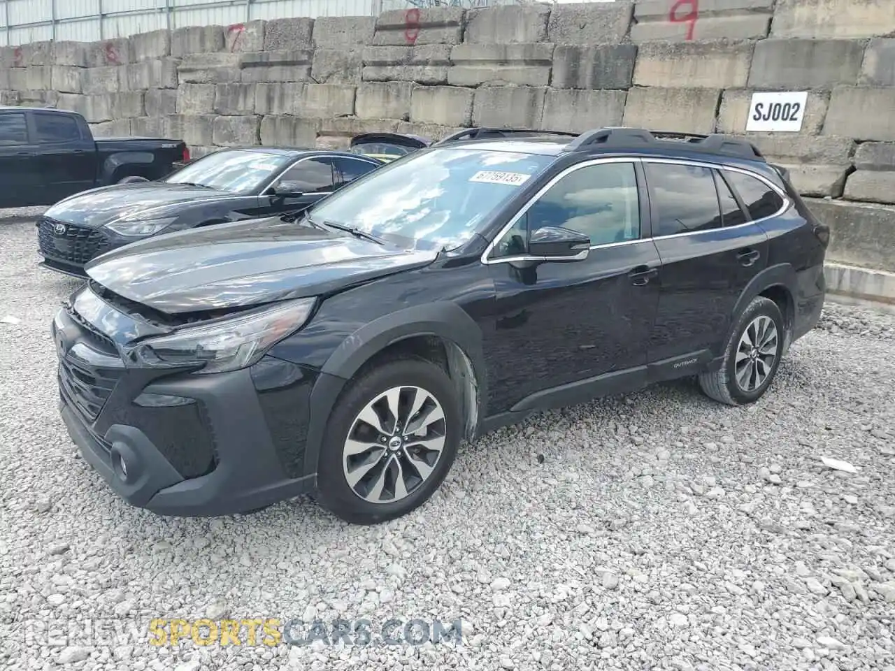 1 Photograph of a damaged car 4S4BTANC2P3175699 SUBARU OUTBACK 2023
