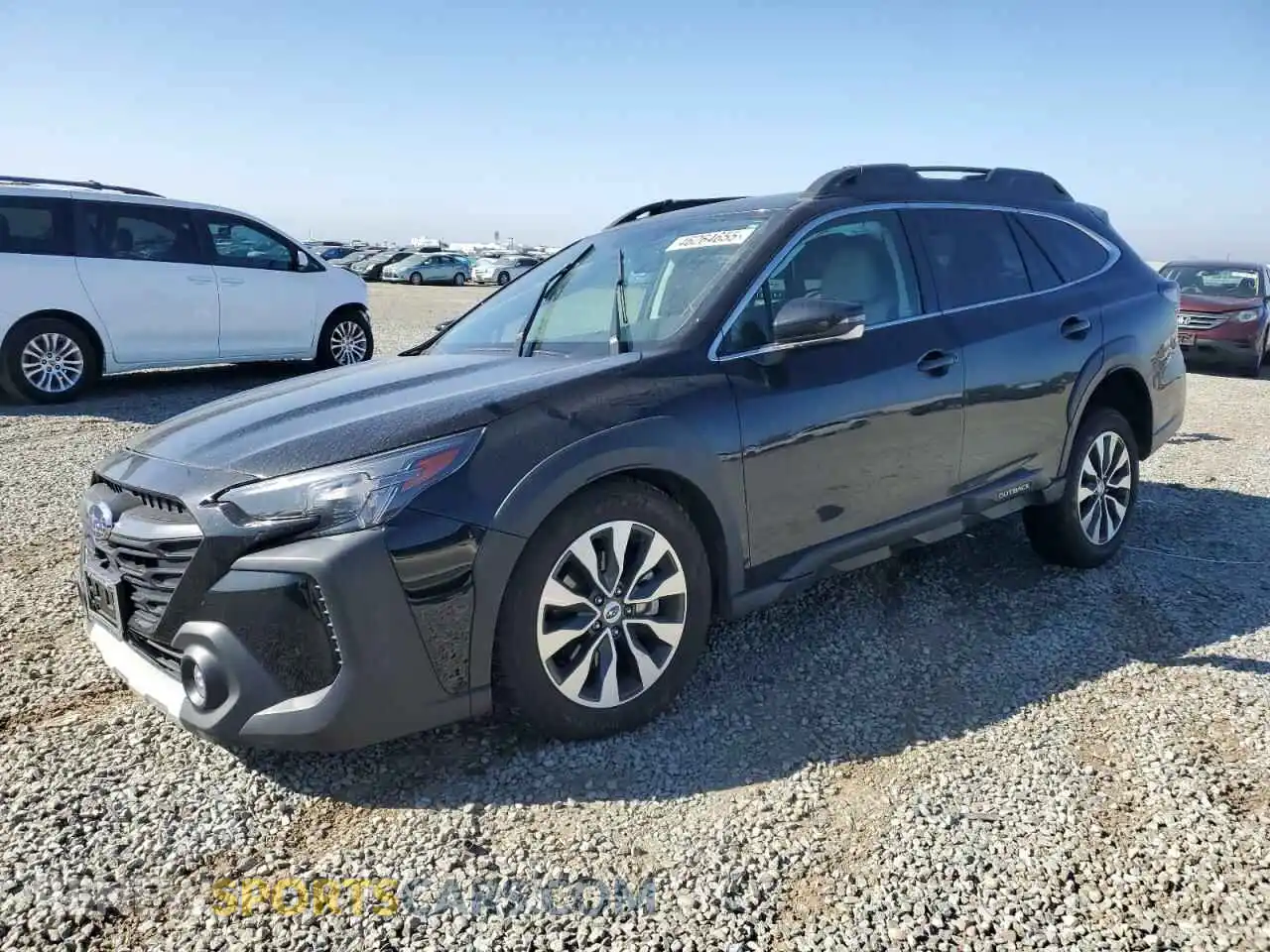 1 Photograph of a damaged car 4S4BTANC2P3191255 SUBARU OUTBACK 2023