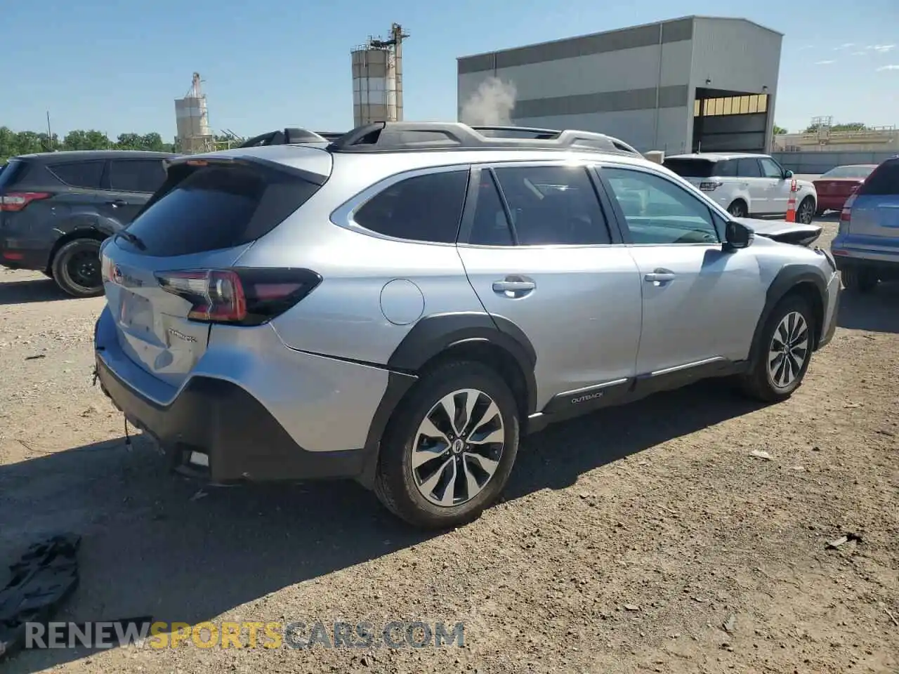 3 Фотография поврежденного автомобиля 4S4BTANC2P3194706 SUBARU OUTBACK 2023