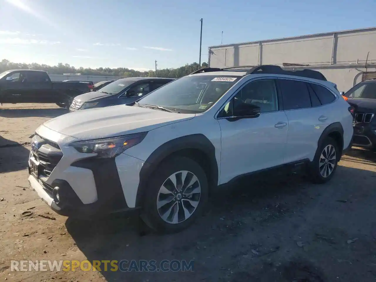 1 Photograph of a damaged car 4S4BTANC2P3201413 SUBARU OUTBACK 2023