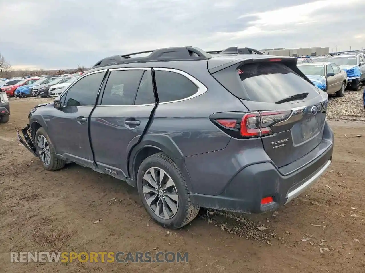 2 Photograph of a damaged car 4S4BTANC2P3202626 SUBARU OUTBACK 2023