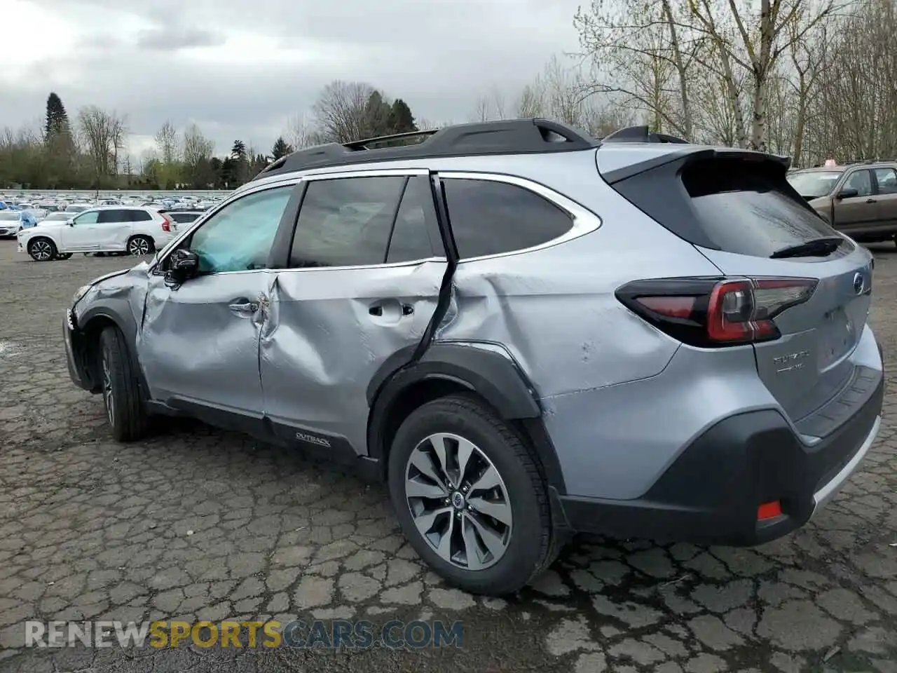 2 Photograph of a damaged car 4S4BTANC3P3157664 SUBARU OUTBACK 2023