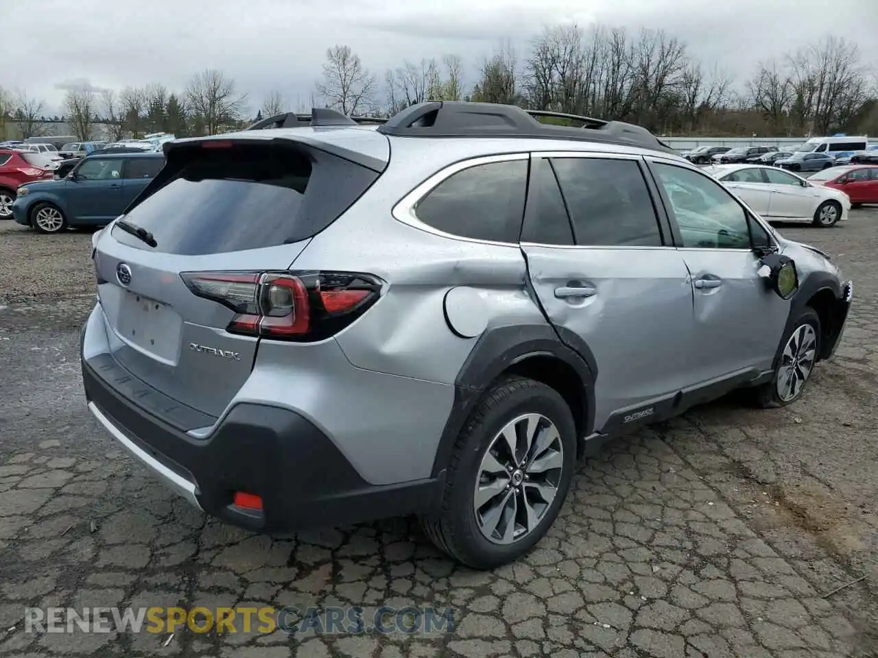 3 Photograph of a damaged car 4S4BTANC3P3157664 SUBARU OUTBACK 2023