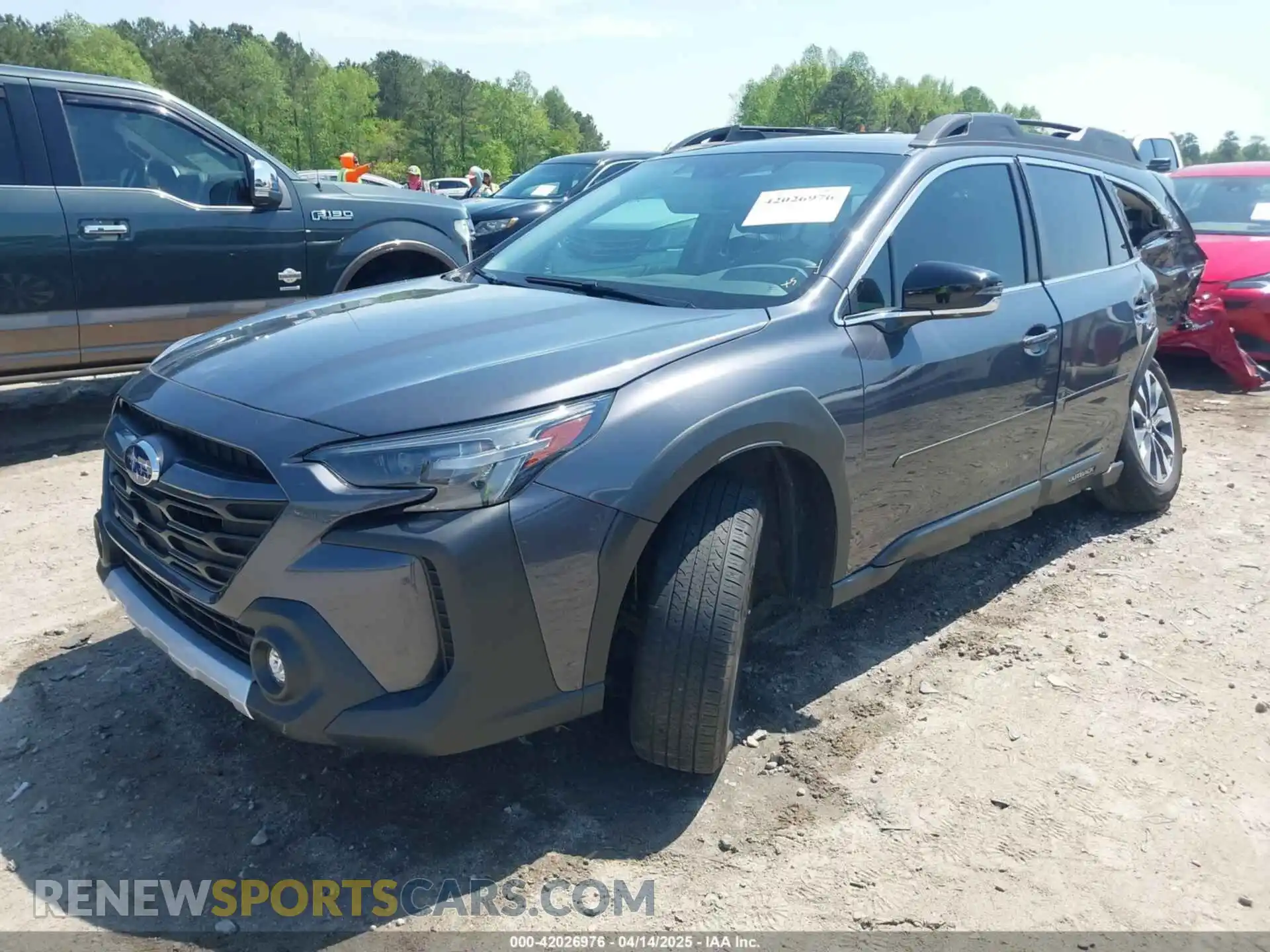 2 Photograph of a damaged car 4S4BTANC3P3160449 SUBARU OUTBACK 2023