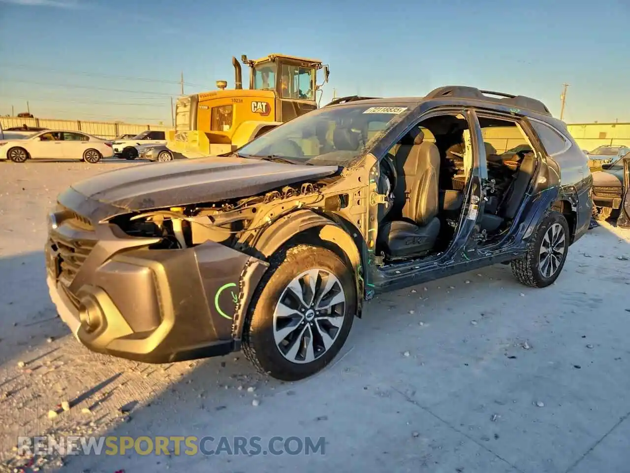 1 Photograph of a damaged car 4S4BTANC3P3201114 SUBARU OUTBACK 2023
