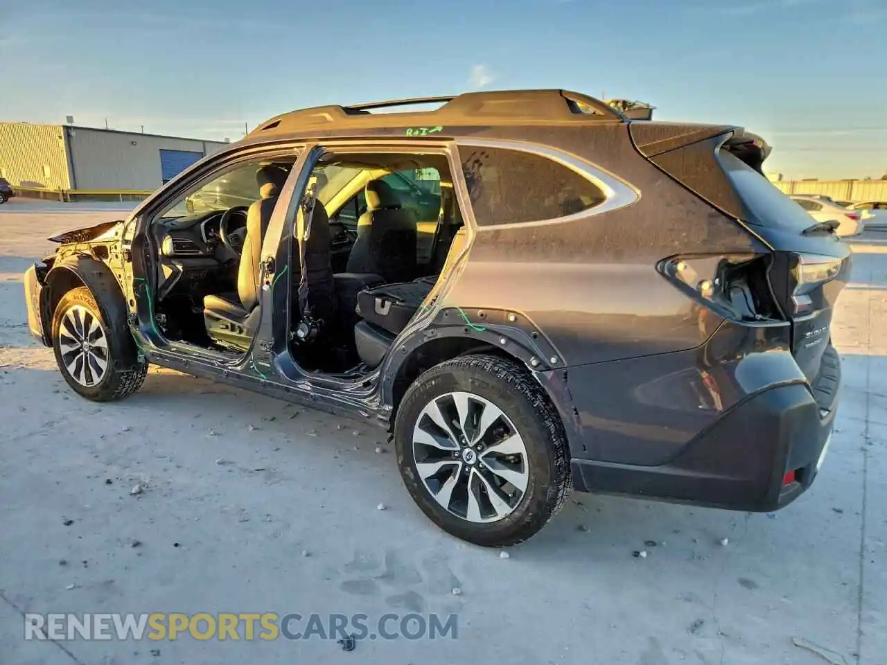 2 Photograph of a damaged car 4S4BTANC3P3201114 SUBARU OUTBACK 2023