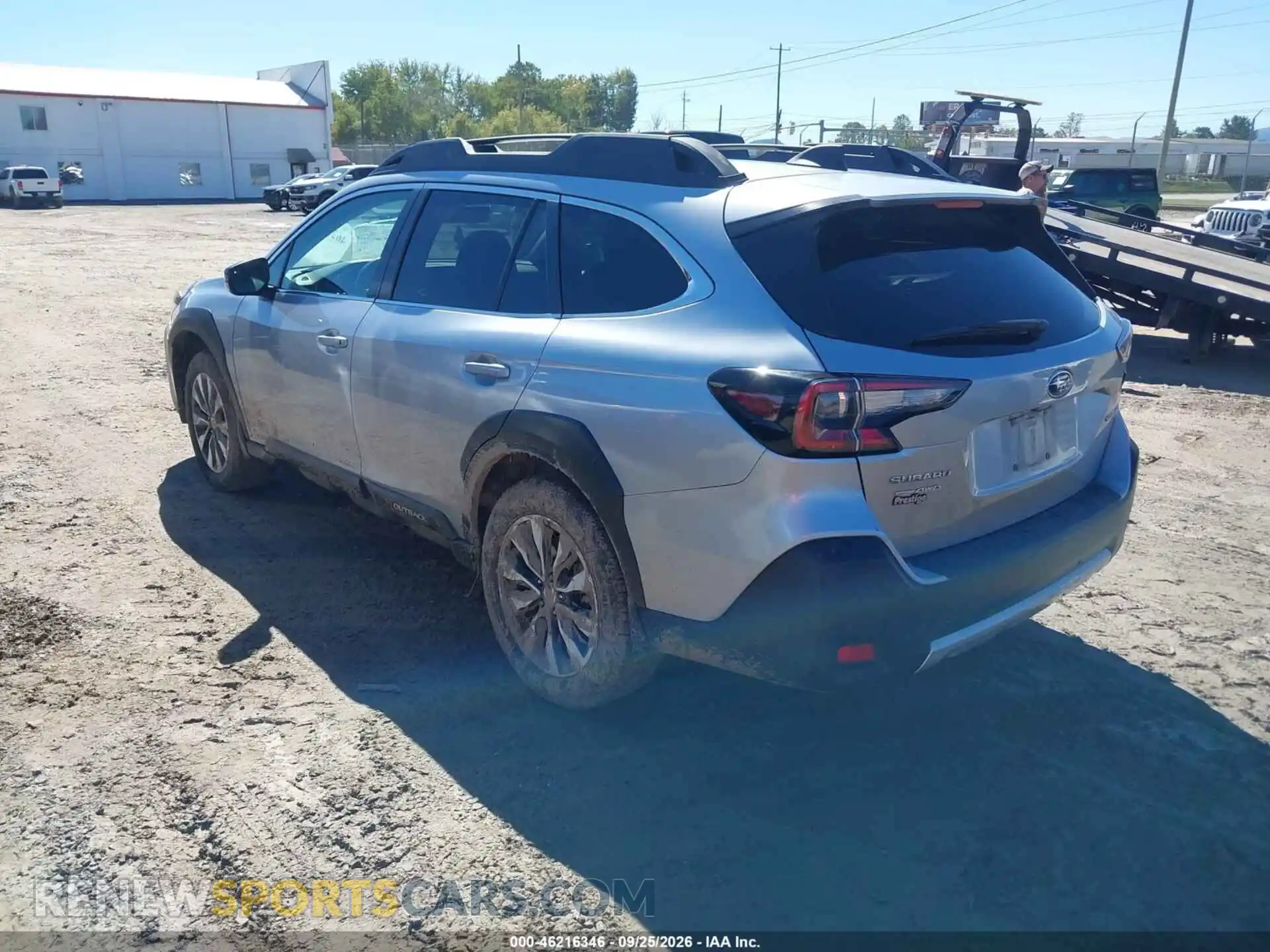 3 Фотография поврежденного автомобиля 4S4BTANC4P3108795 SUBARU OUTBACK 2023