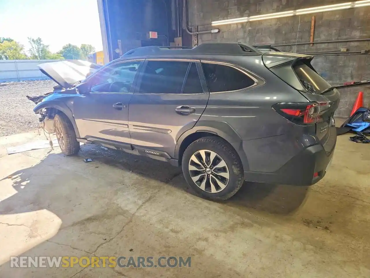 2 fotografías del automóvil dañado 4S4BTANC4P3150741 SUBARU OUTBACK 2023