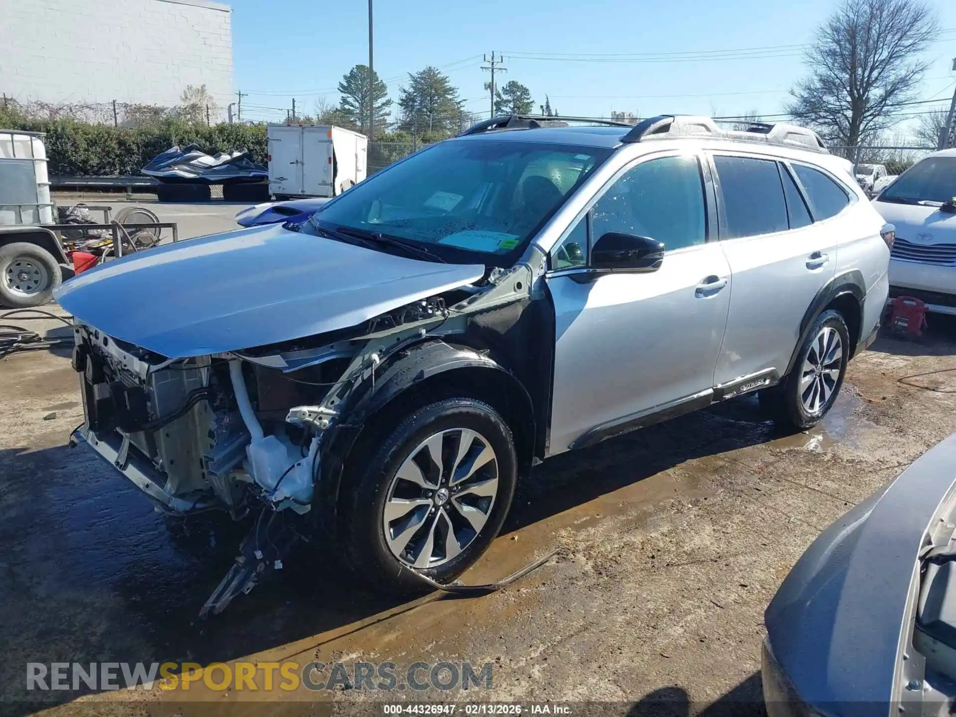 2 Photograph of a damaged car 4S4BTANC4P3185201 SUBARU OUTBACK 2023