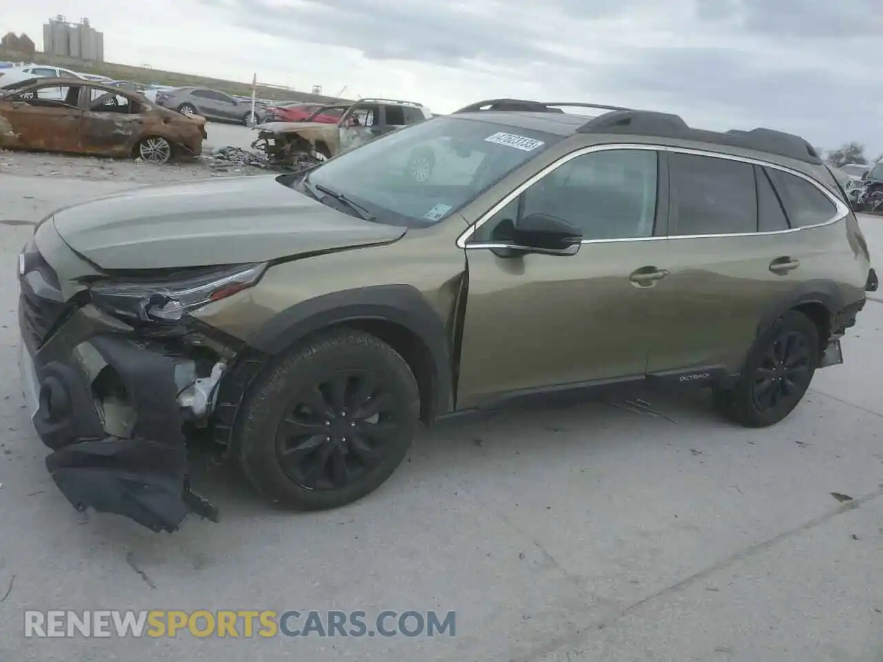 1 Photograph of a damaged car 4S4BTANC5P3105291 SUBARU OUTBACK 2023