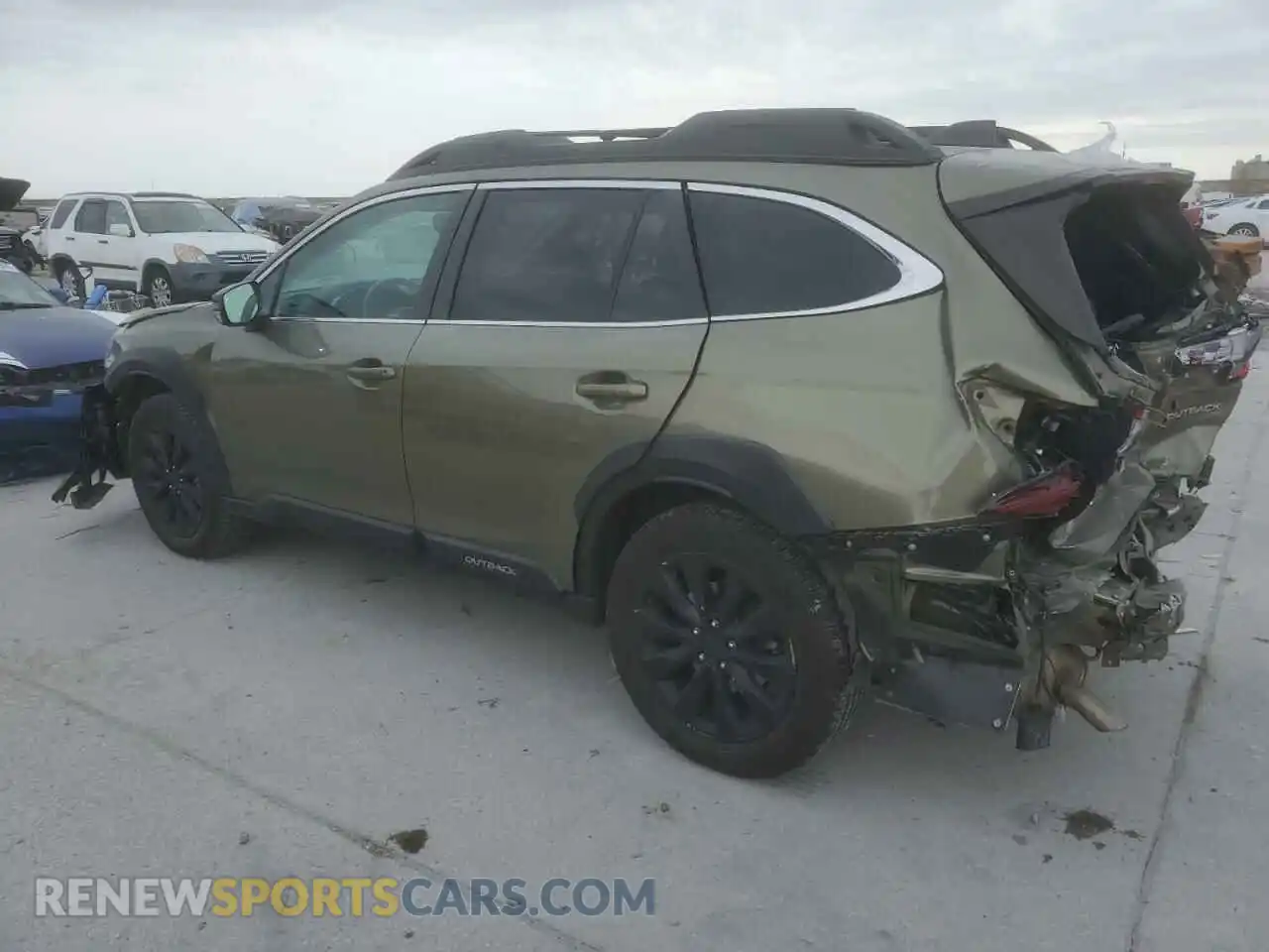 2 Photograph of a damaged car 4S4BTANC5P3105291 SUBARU OUTBACK 2023
