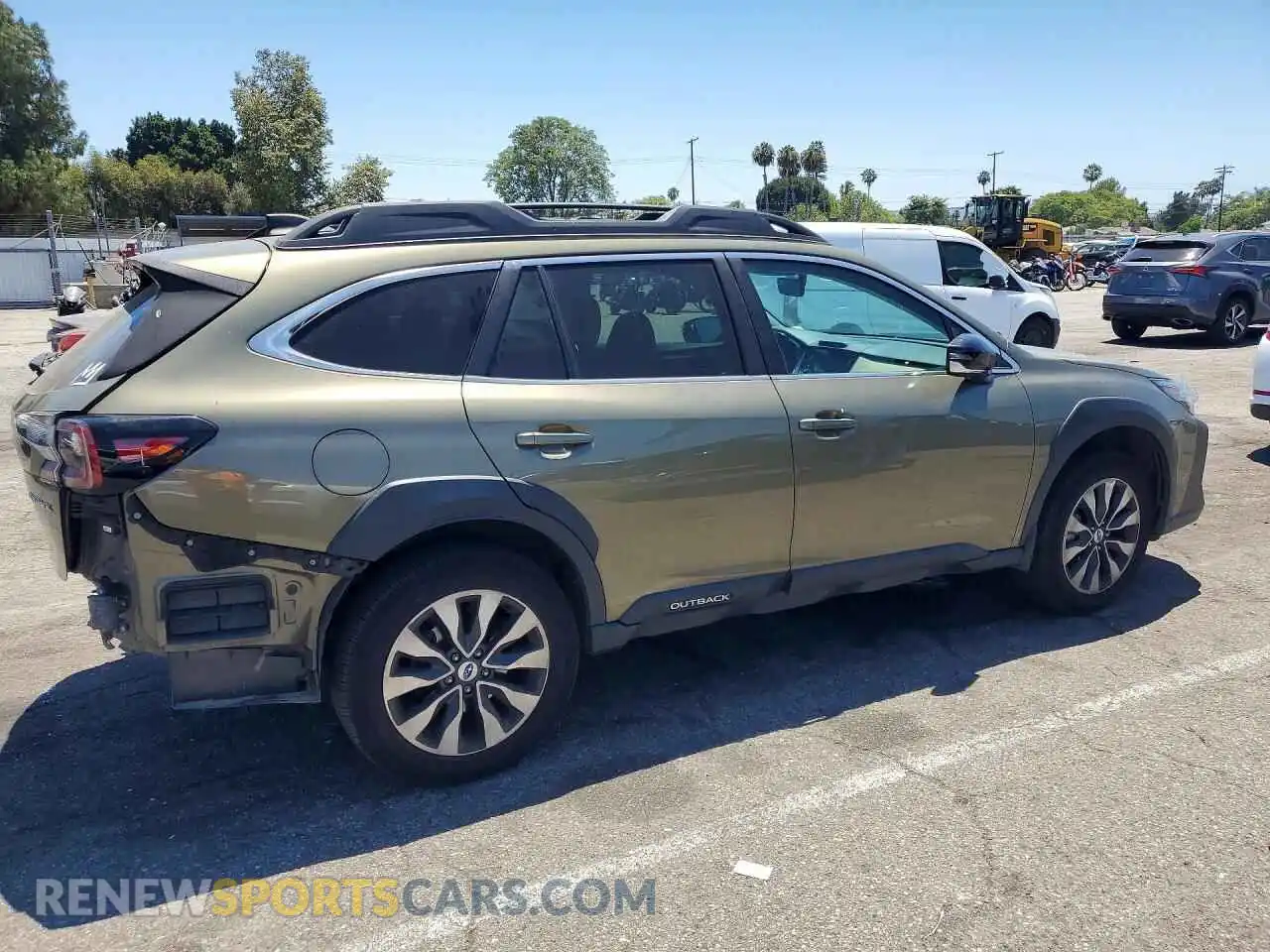 3 Photograph of a damaged car 4S4BTANC5P3129929 SUBARU OUTBACK 2023