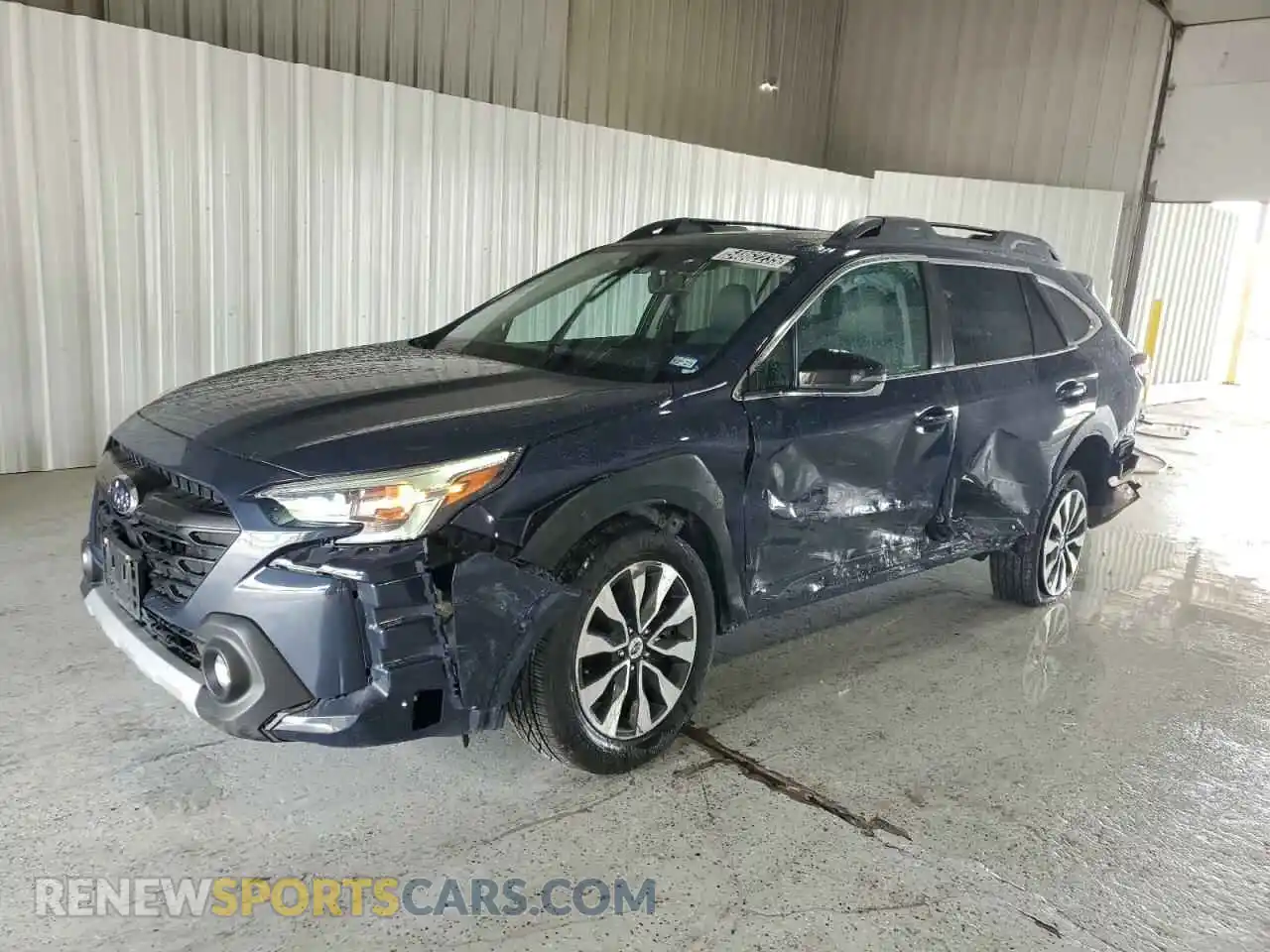 1 Photograph of a damaged car 4S4BTANC5P3156810 SUBARU OUTBACK 2023