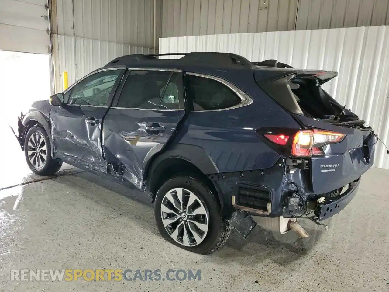 2 Photograph of a damaged car 4S4BTANC5P3156810 SUBARU OUTBACK 2023