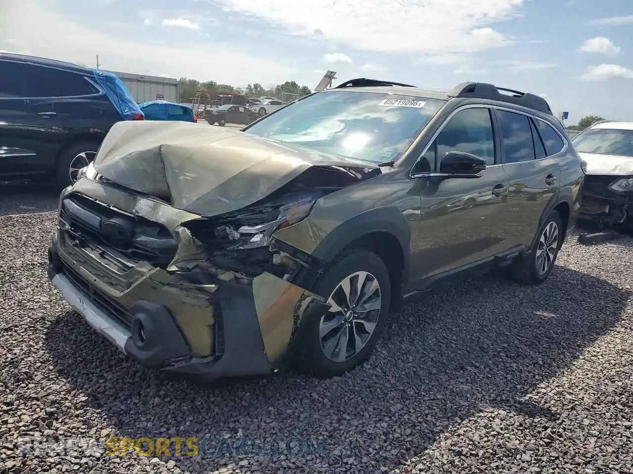 1 Photograph of a damaged car 4S4BTANC5P3159710 SUBARU OUTBACK 2023