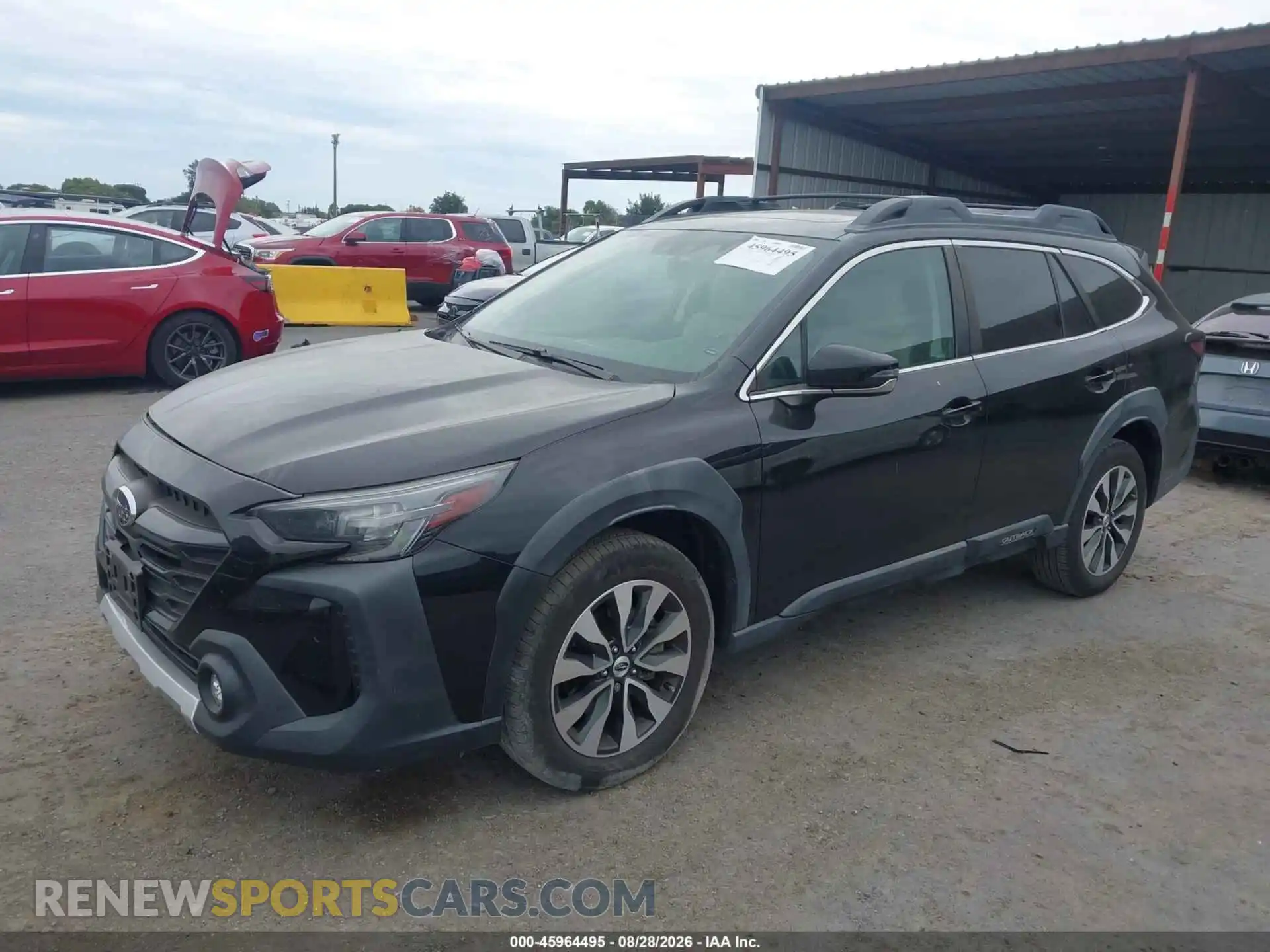 2 Фотография поврежденного автомобиля 4S4BTANC6P3112931 SUBARU OUTBACK 2023