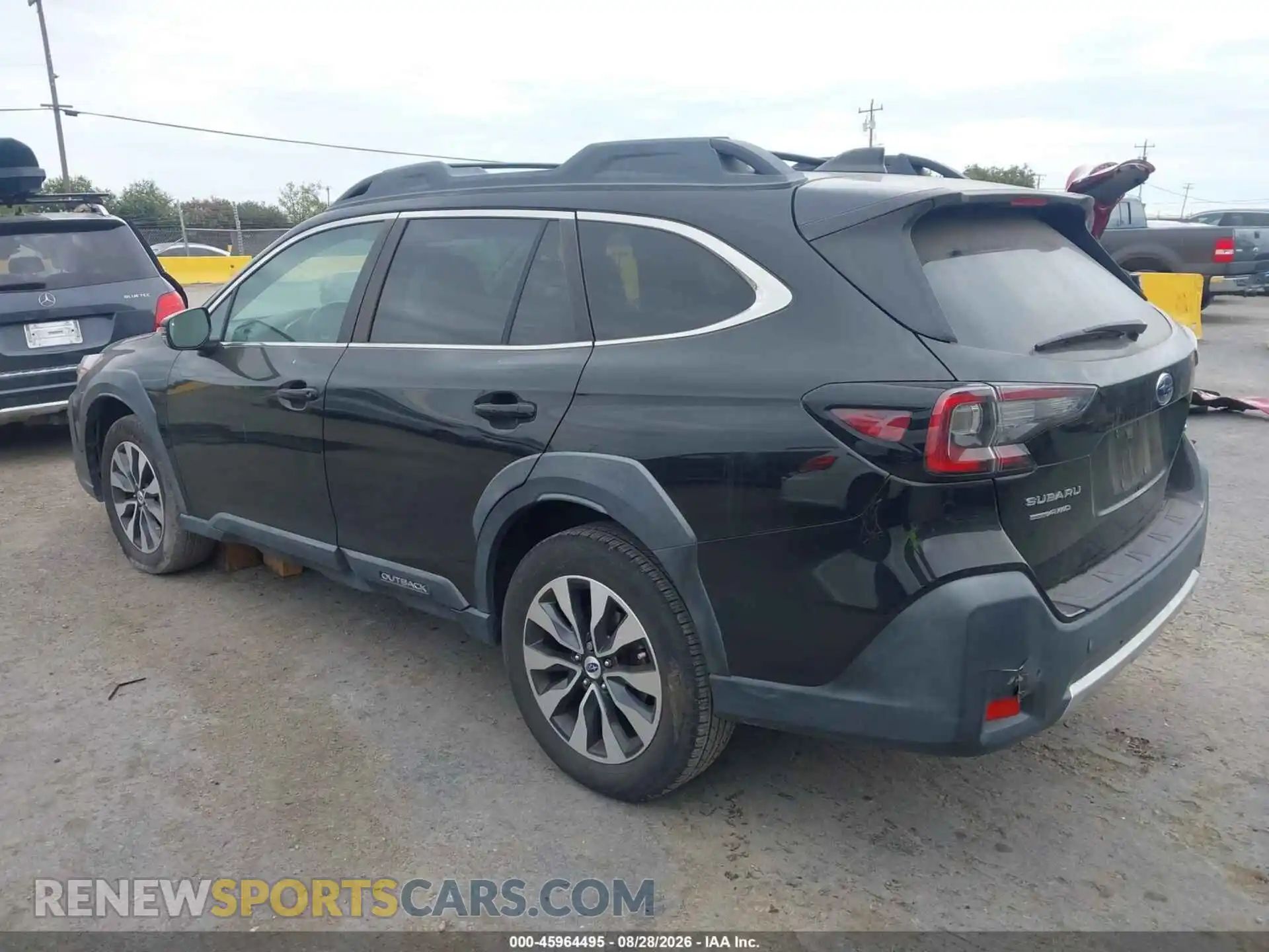 3 Фотография поврежденного автомобиля 4S4BTANC6P3112931 SUBARU OUTBACK 2023