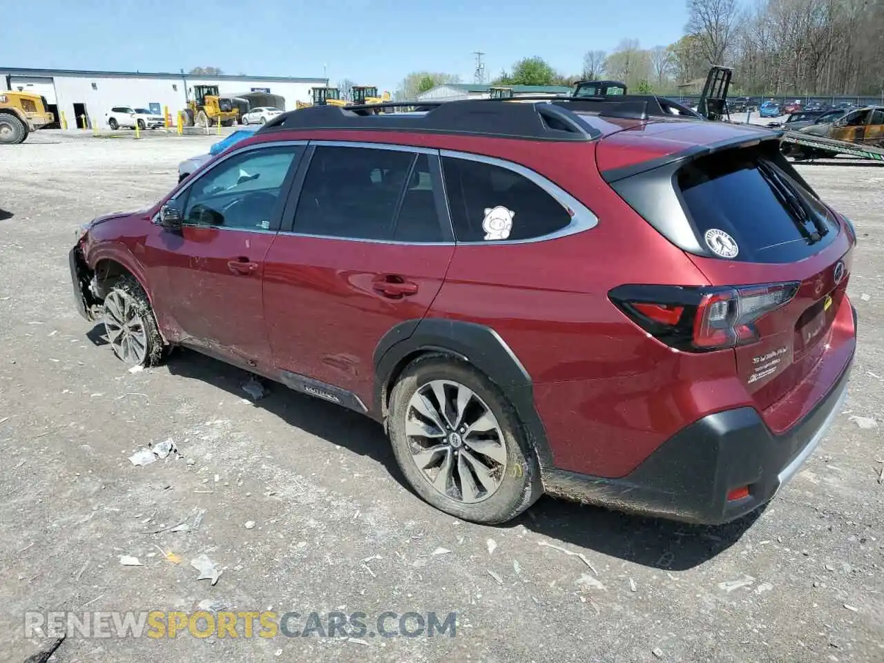 2 Photograph of a damaged car 4S4BTANC6P3113707 SUBARU OUTBACK 2023