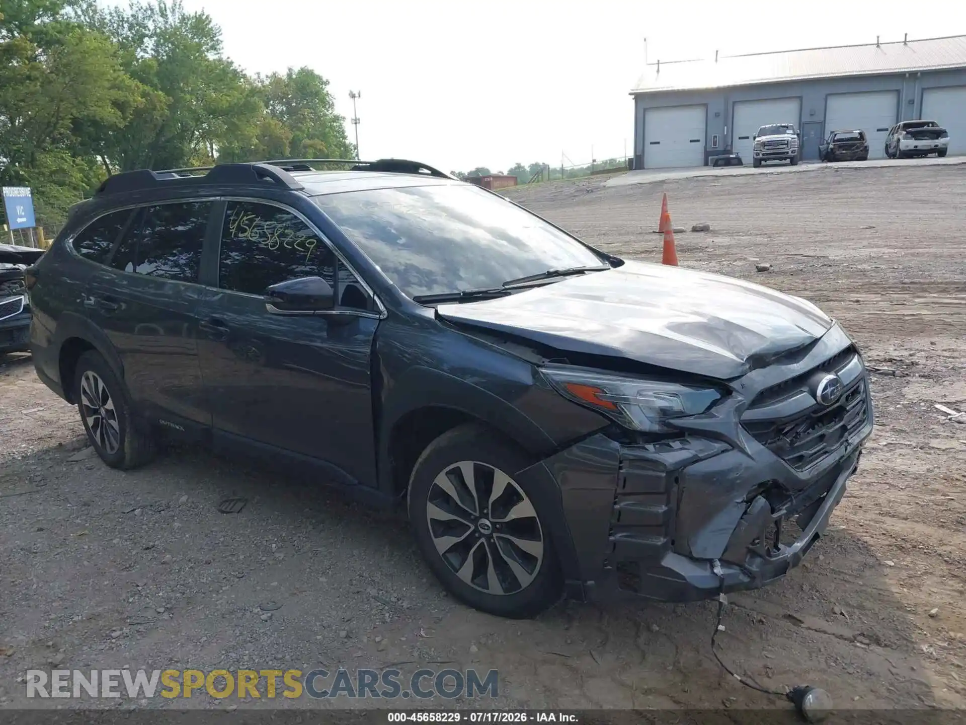 1 Photograph of a damaged car 4S4BTANC6P3176581 SUBARU OUTBACK 2023