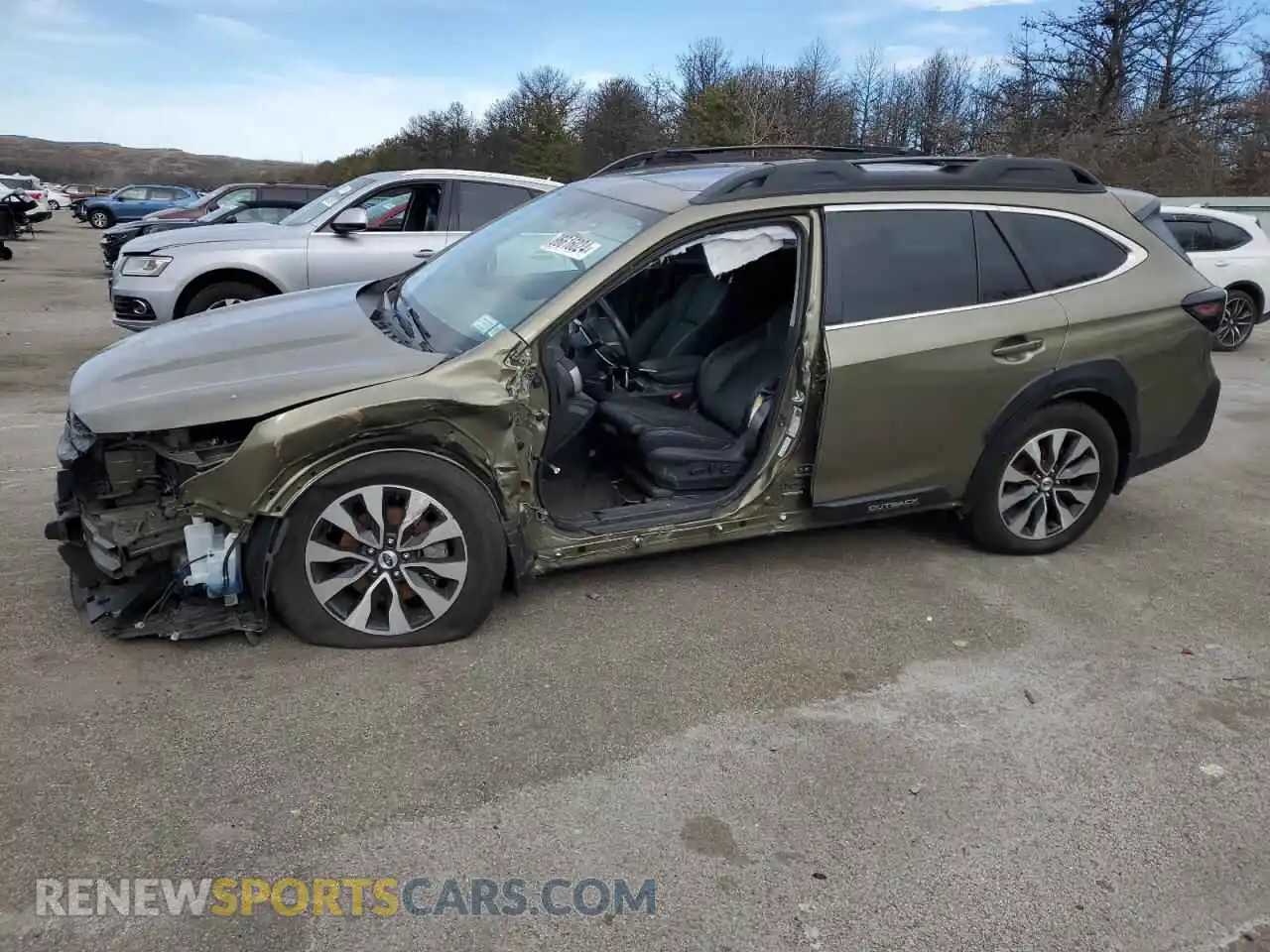 1 Photograph of a damaged car 4S4BTANC6P3220885 SUBARU OUTBACK 2023