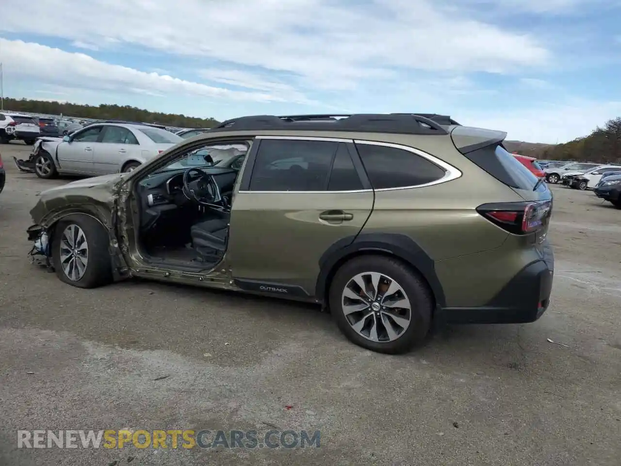2 Photograph of a damaged car 4S4BTANC6P3220885 SUBARU OUTBACK 2023