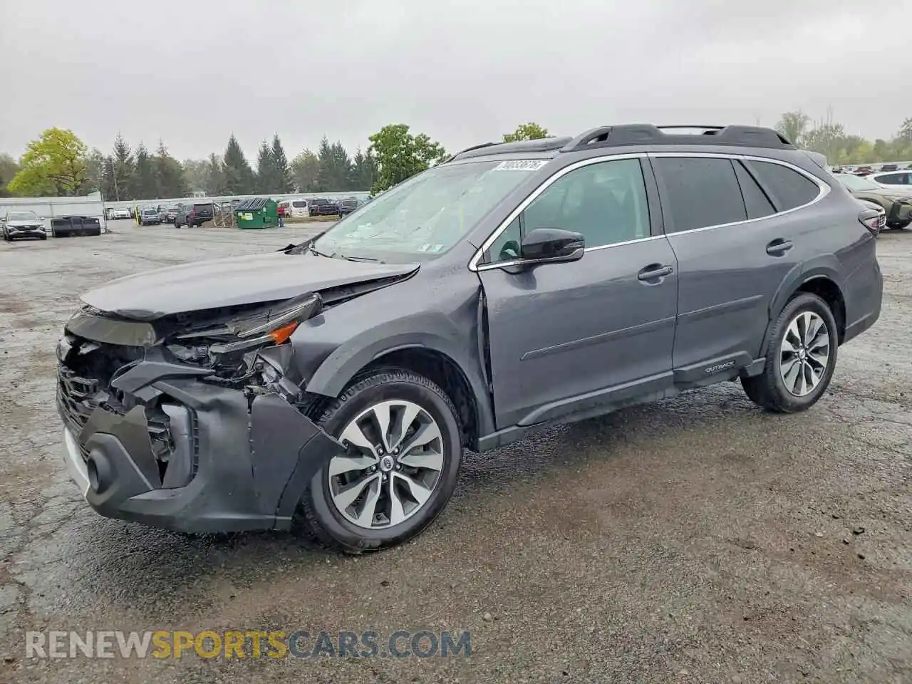1 Photograph of a damaged car 4S4BTANC7P3157585 SUBARU OUTBACK 2023